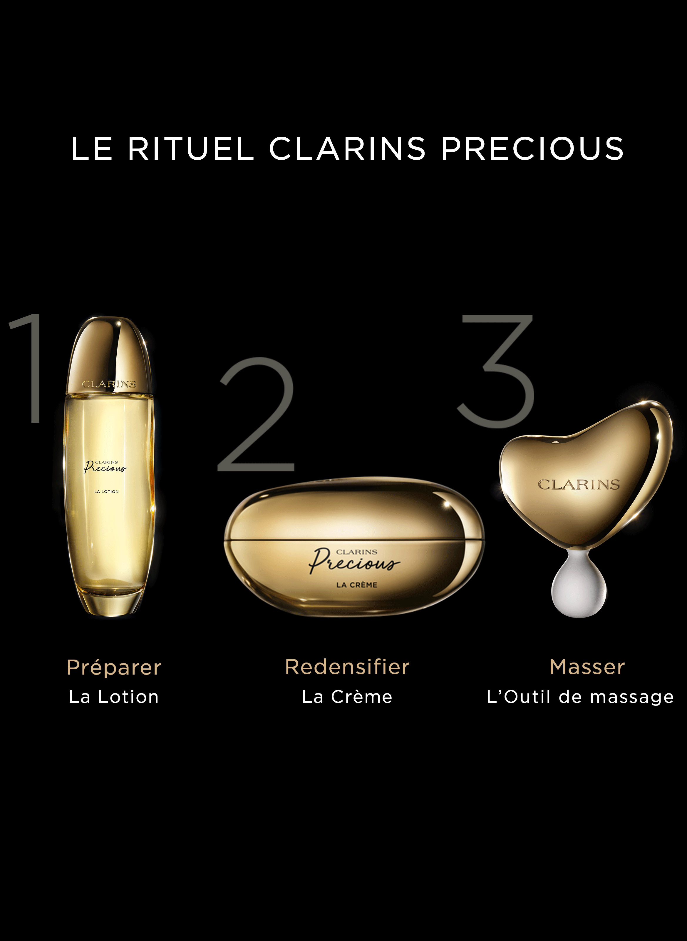 Clarins Precious L?Outil Facial Massage Tool CLARINS PRECIOUS No color
