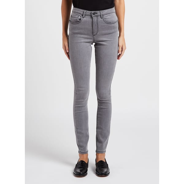 Jean slim à clous en coton mélangé