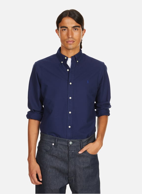 Chemise en coton Bleu by POLO RALPH LAUREN POLO RALPH LAUREN Chemise en coton Bleu