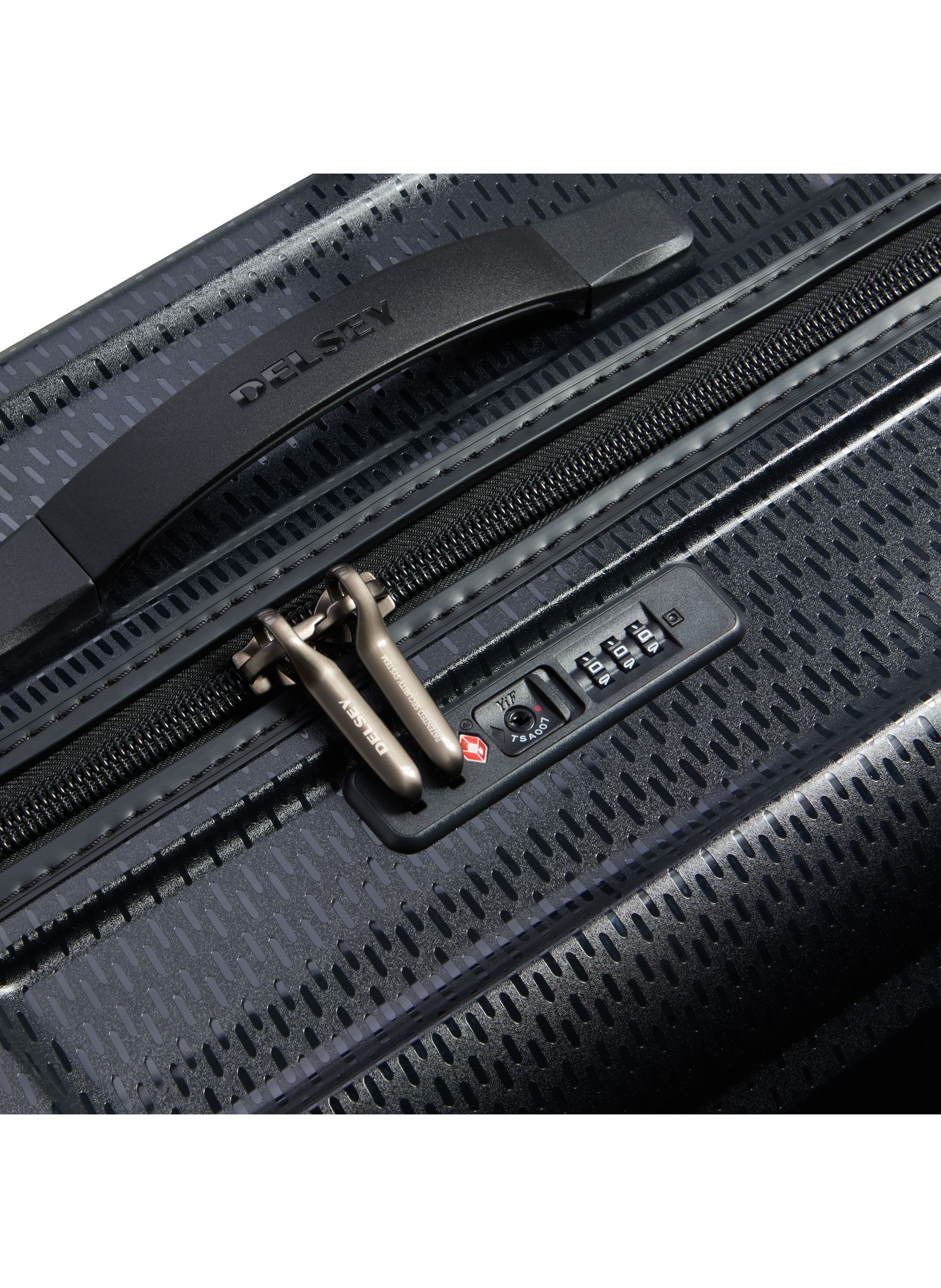 Valise cabine rigide taille s - turenne DELSEY PARIS Noir