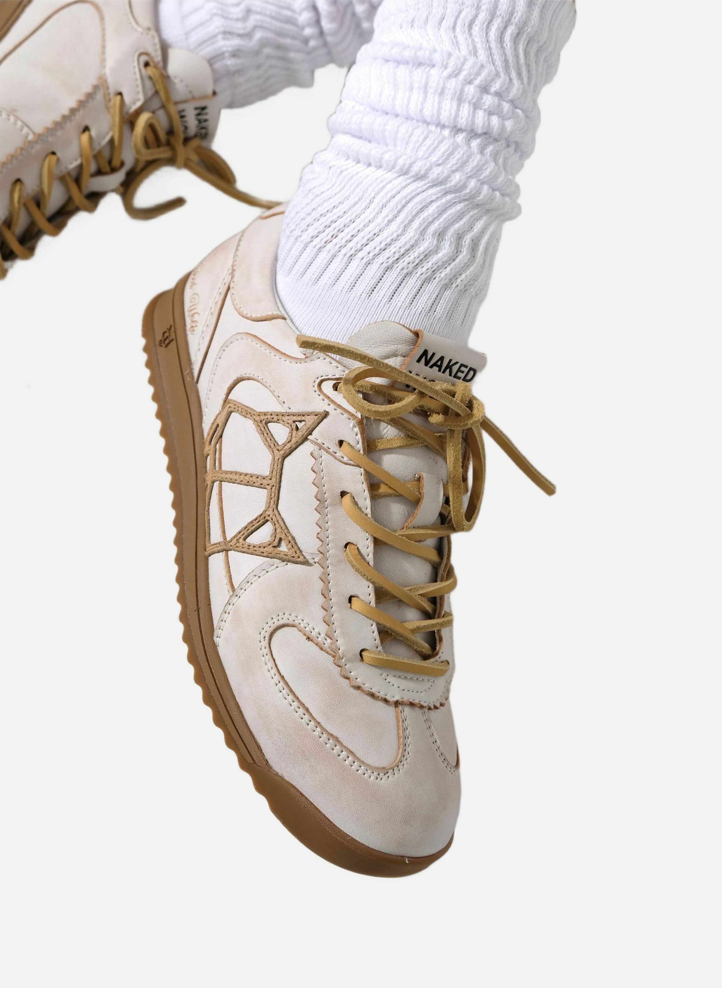 Baskets exposuree NAKED WOLFE Multicolore