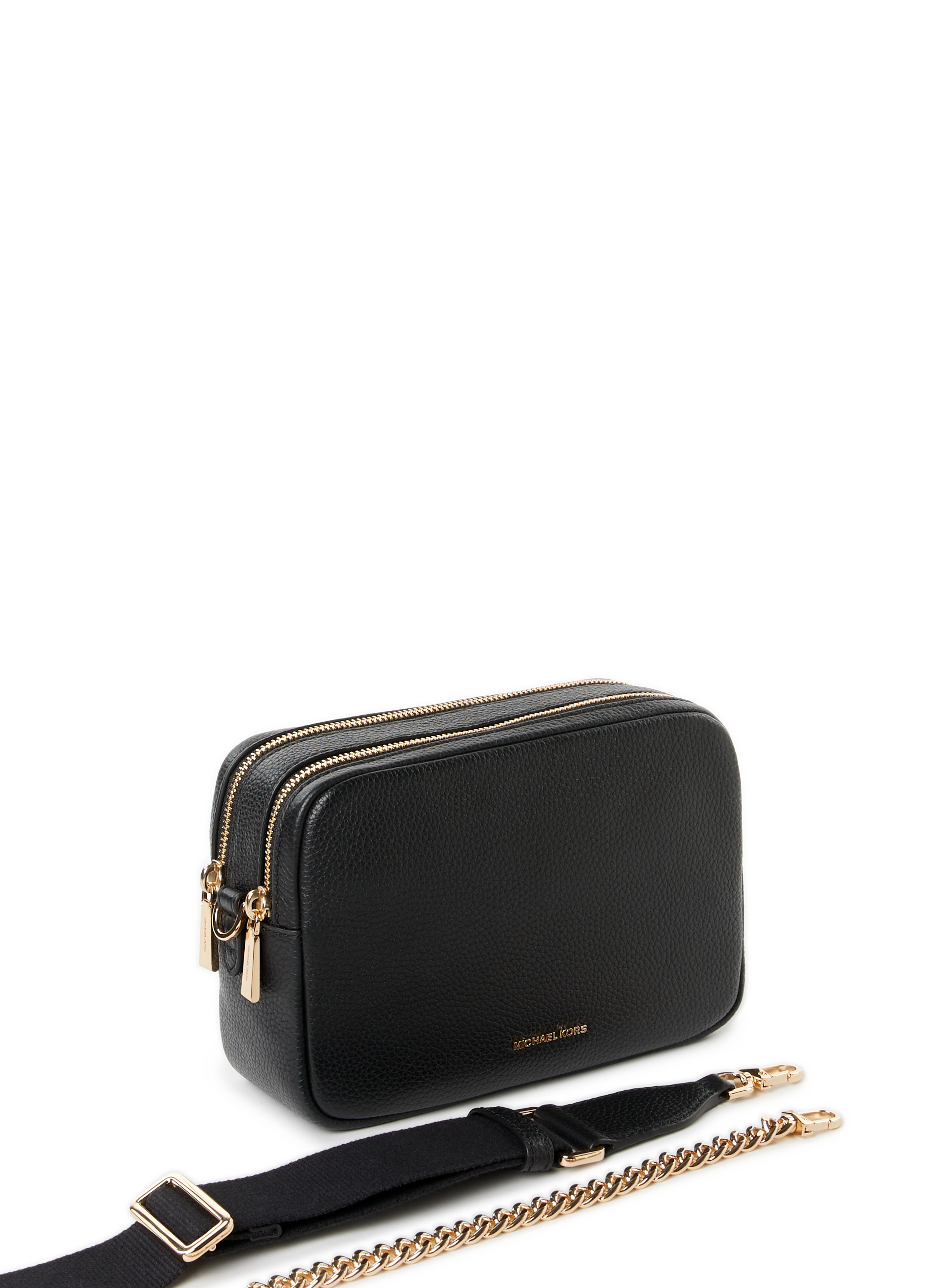 Cleo leather handbag MICHAEL KORS Black