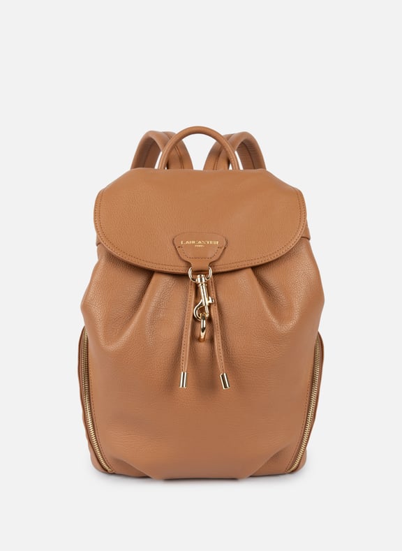 Sac à dos - dune Marron by LANCASTER LANCASTER Sac à dos - dune Marron