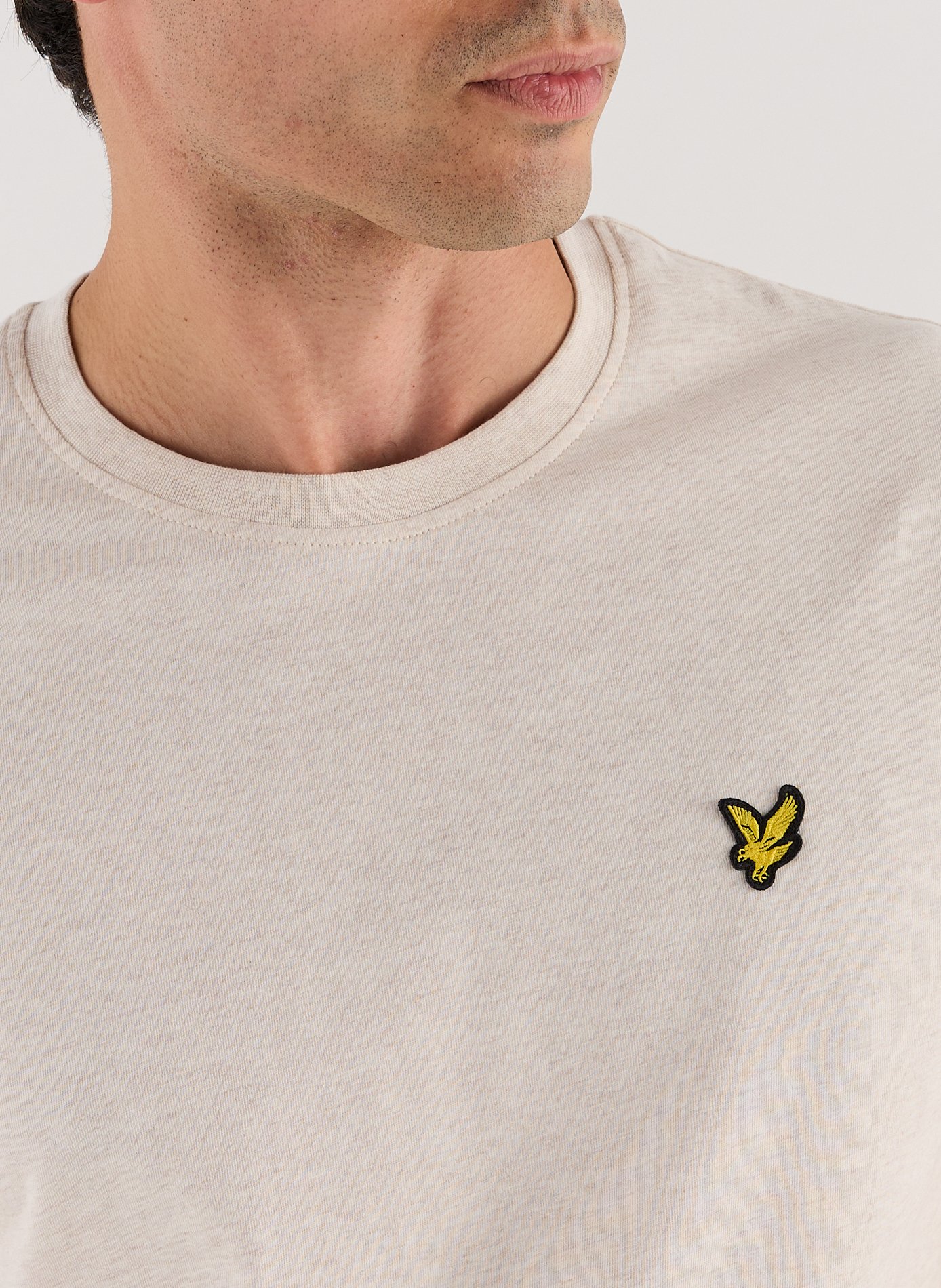  Logo T-shirt LYLE & SCOTT Beige