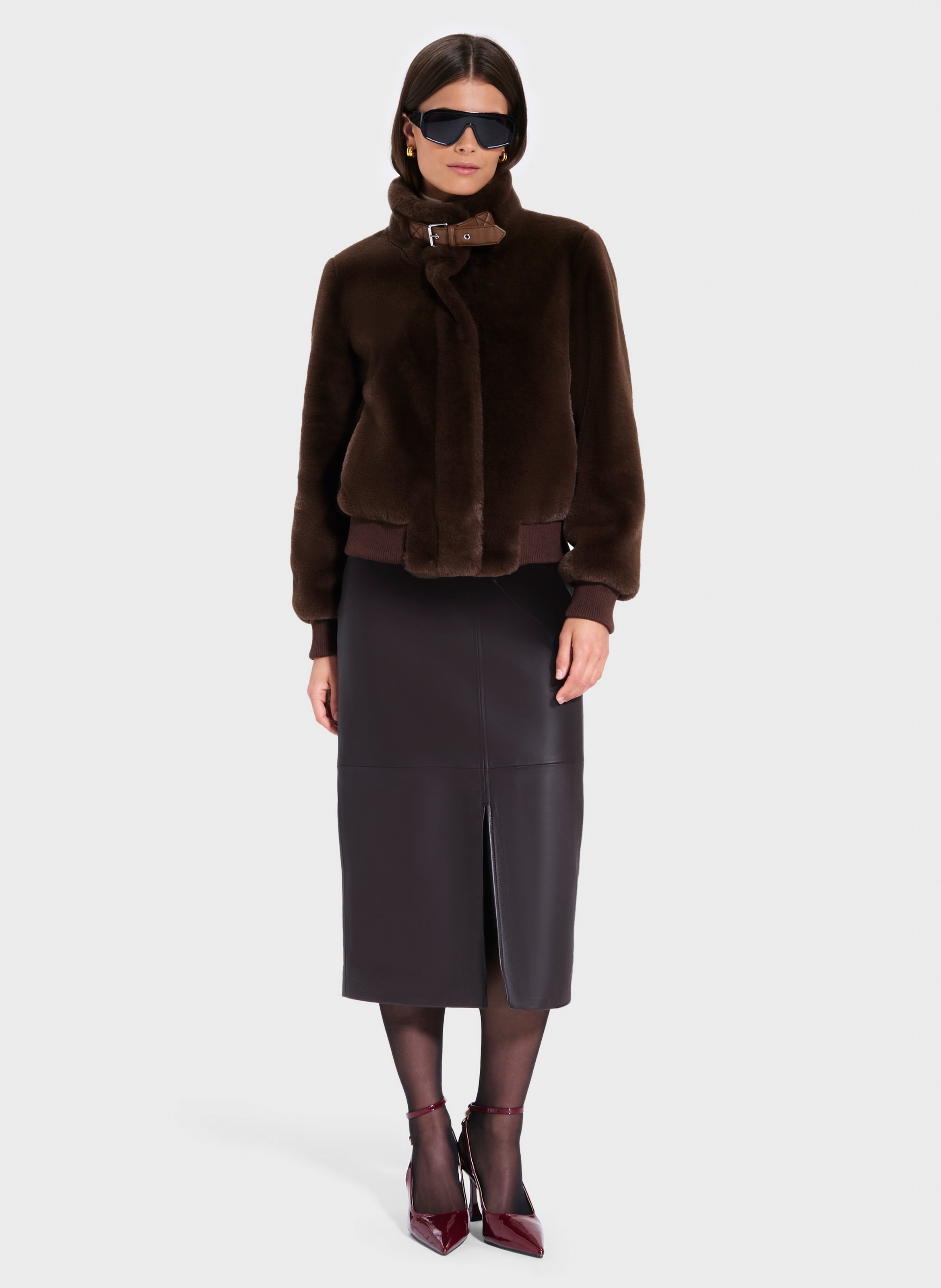 Veste   valou ZAPA Marron