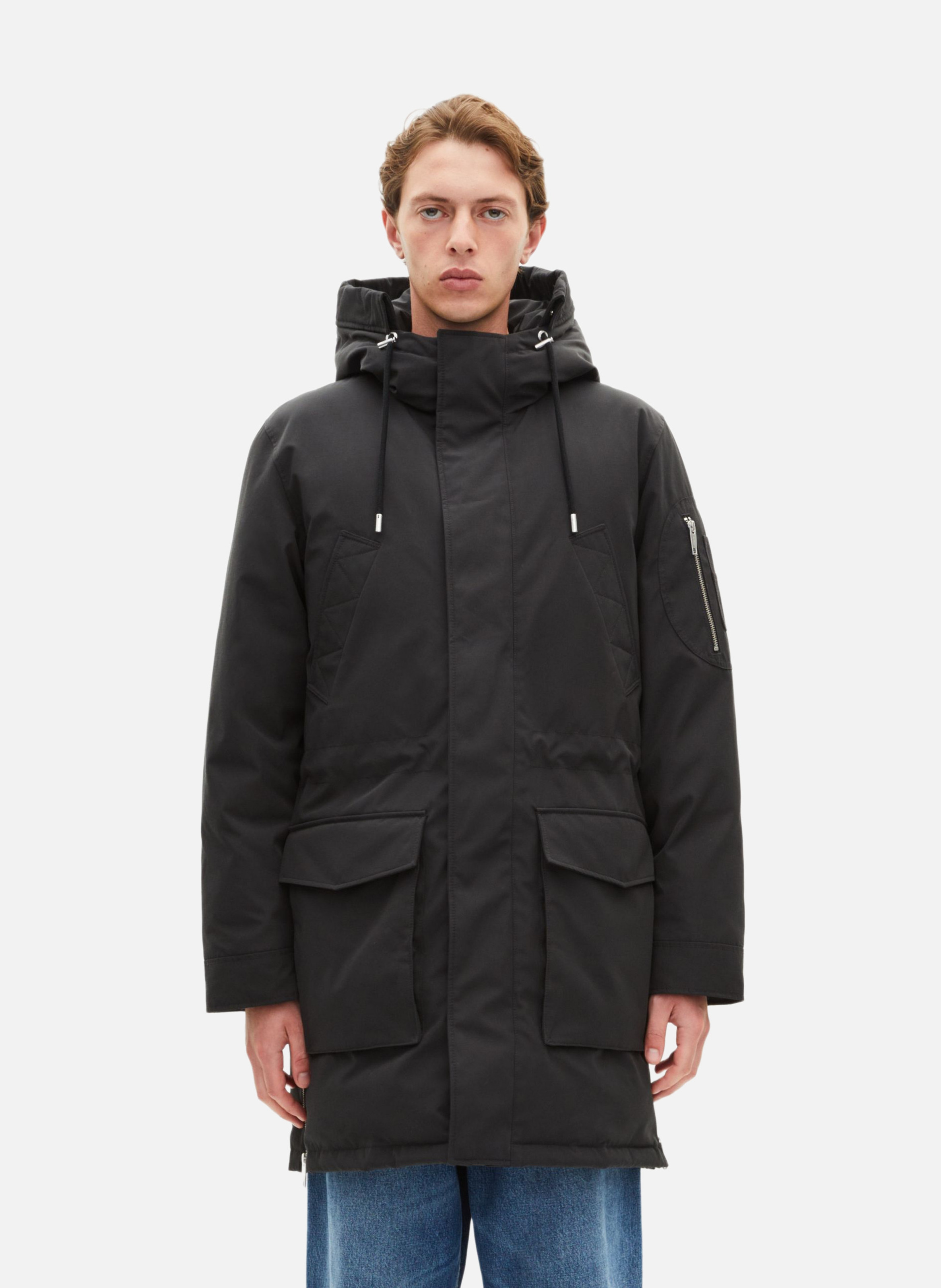 THE KOOPLES Parka Gris