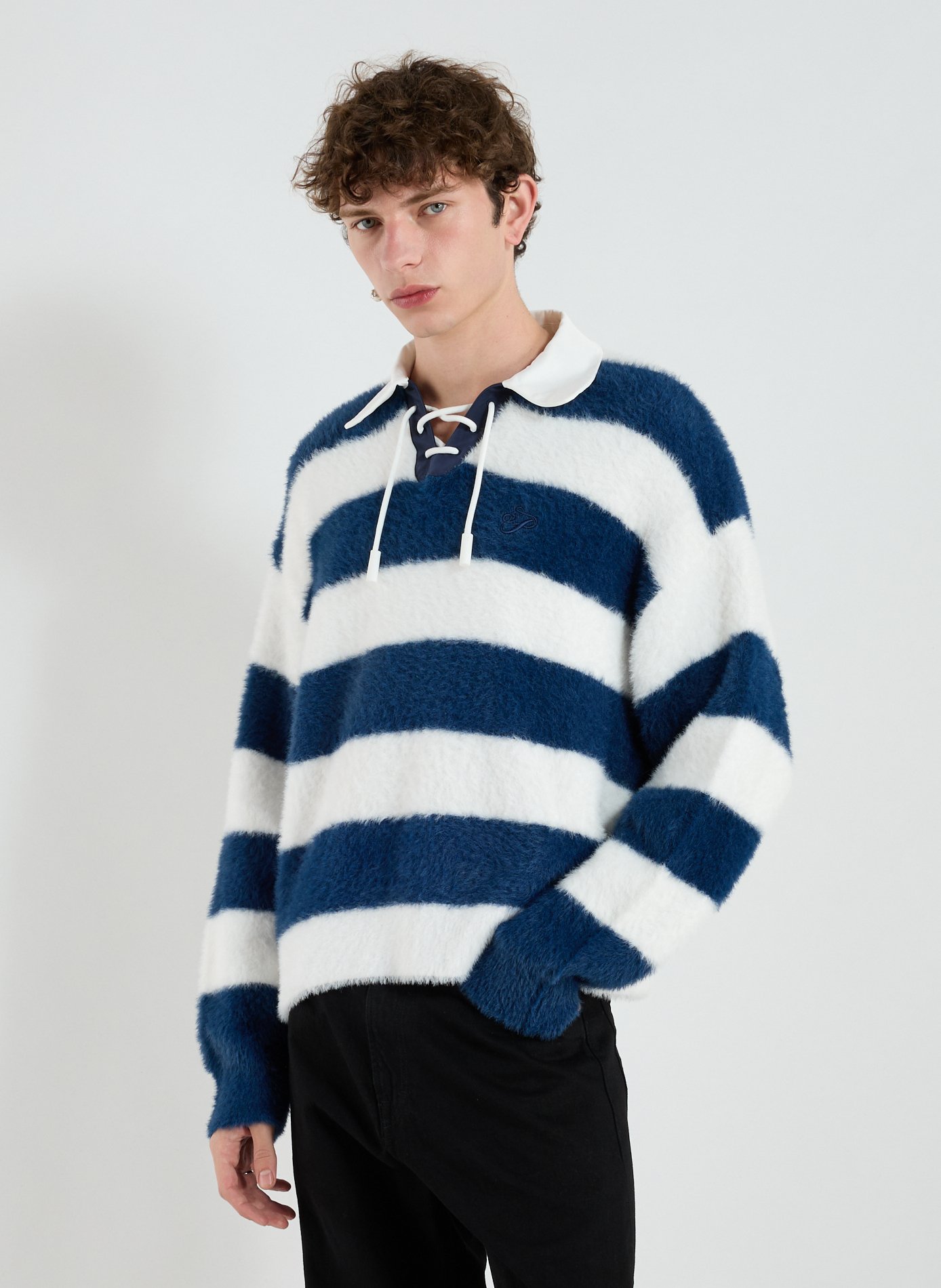 3 PARADIS Plain jumper  Blue