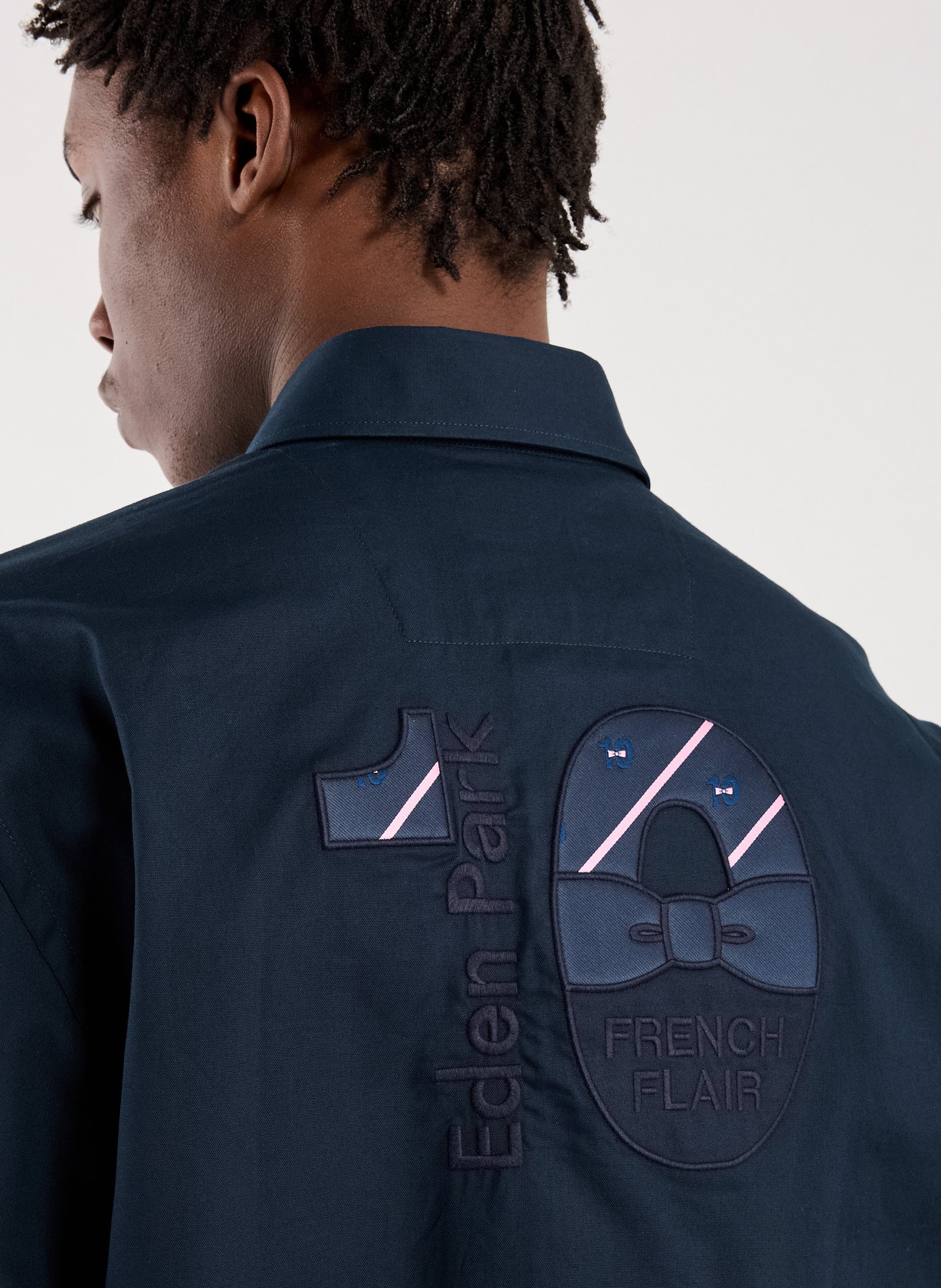 Cotton shirt EDEN PARK Blue