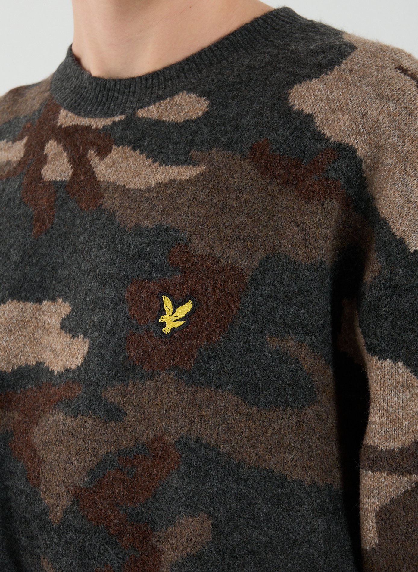 Printed jumper  LYLE &amp; SCOTT Green