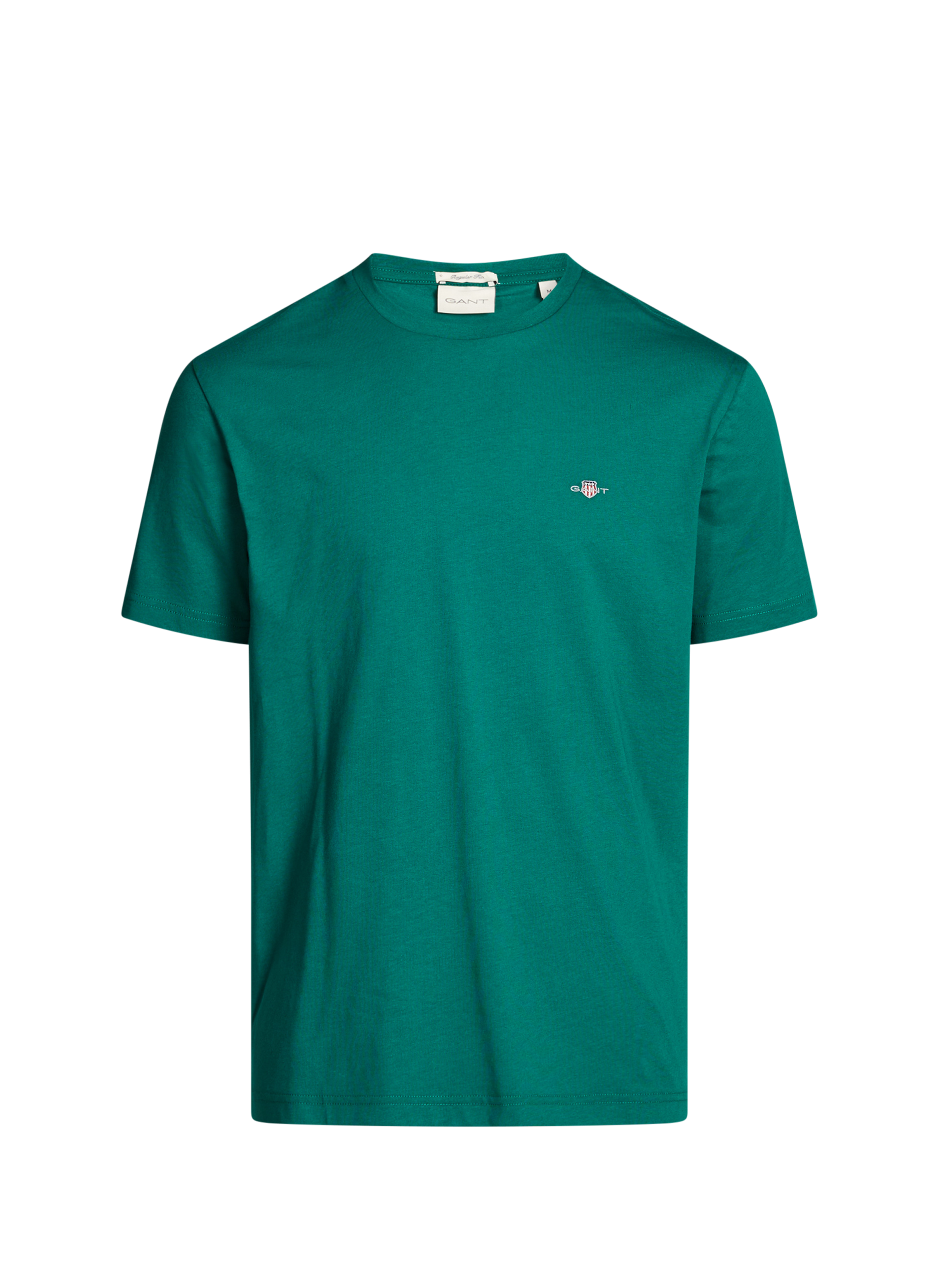 GANT Plain Cotton T-shirt Green