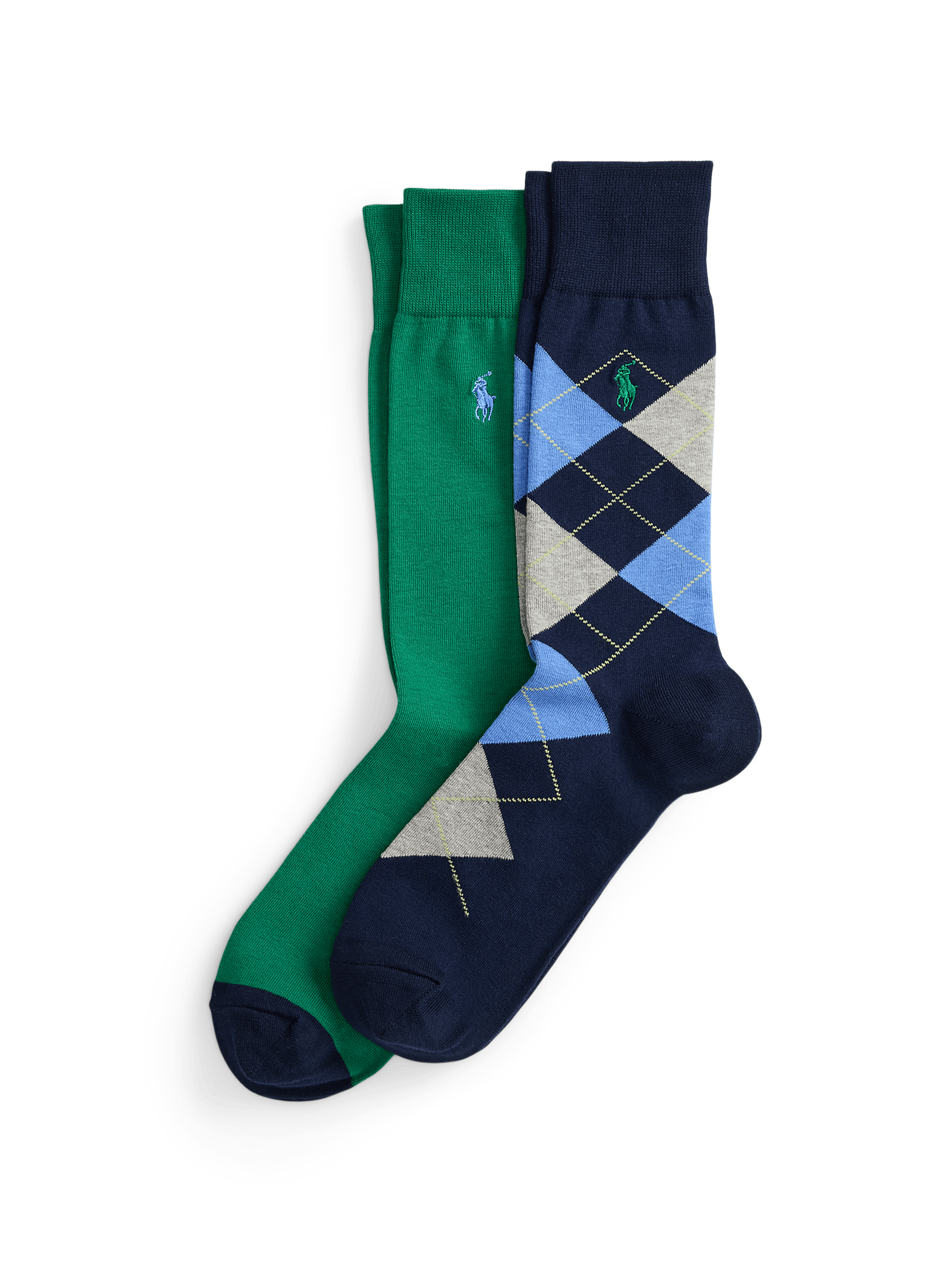 Lot de 2 paires de chaussettes  POLO RALPH LAUREN Multicolore