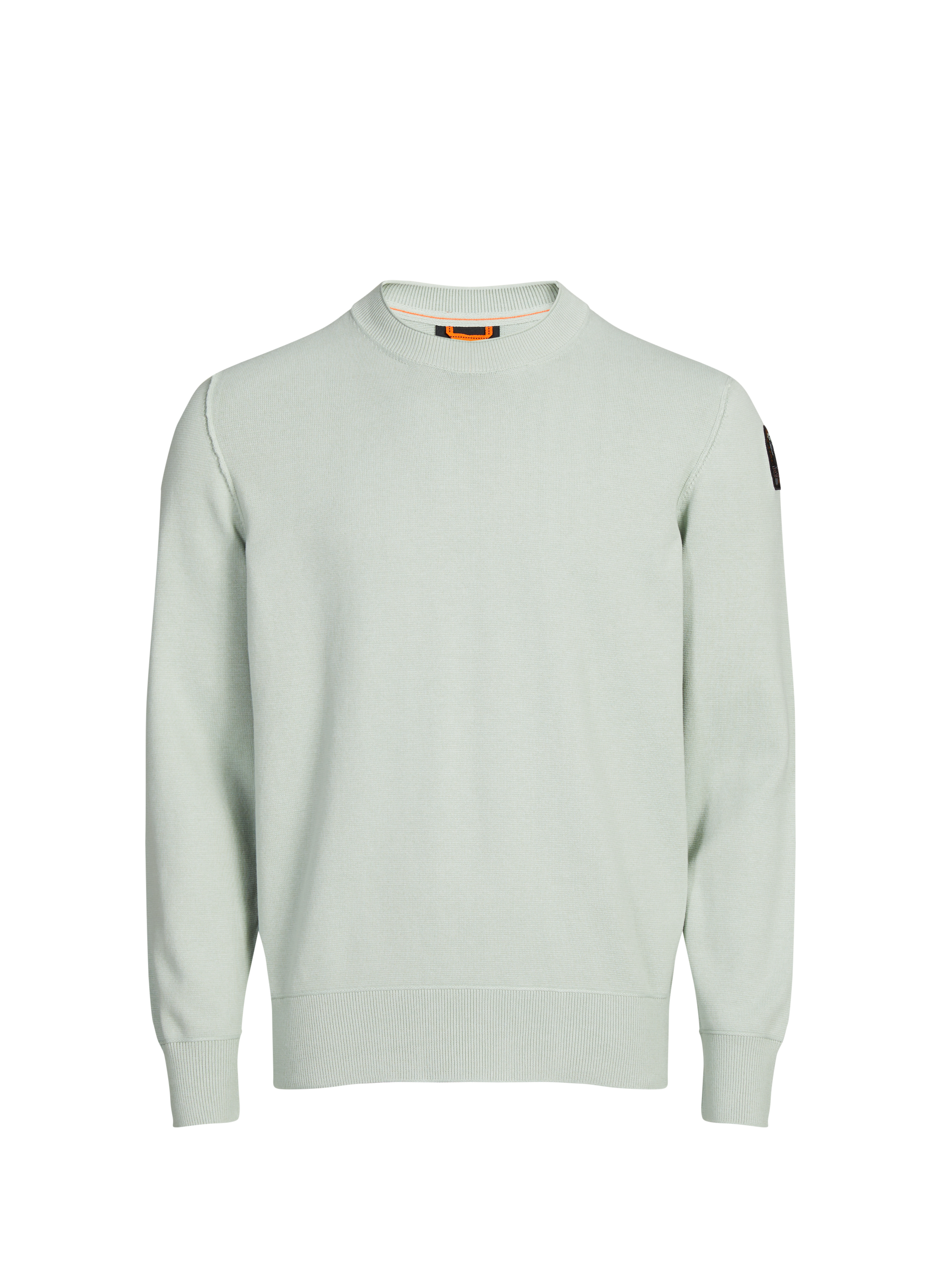 Ribbed Cotton Blend Sweater PARAJUMPERS Grey