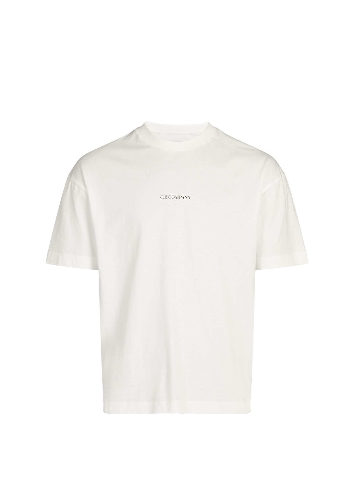 Cotton Logo T-shirt  Gauze white