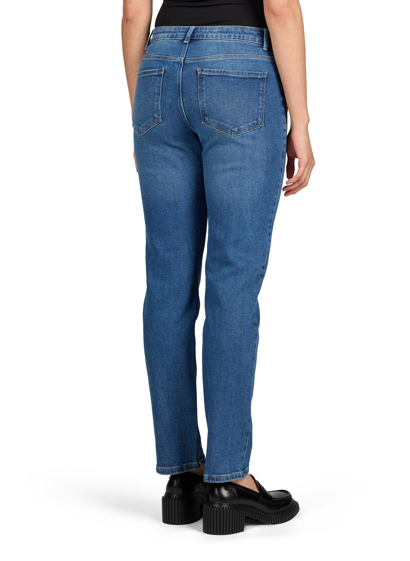 Straight leg jeans Vialice in blended cotton VILA Blue