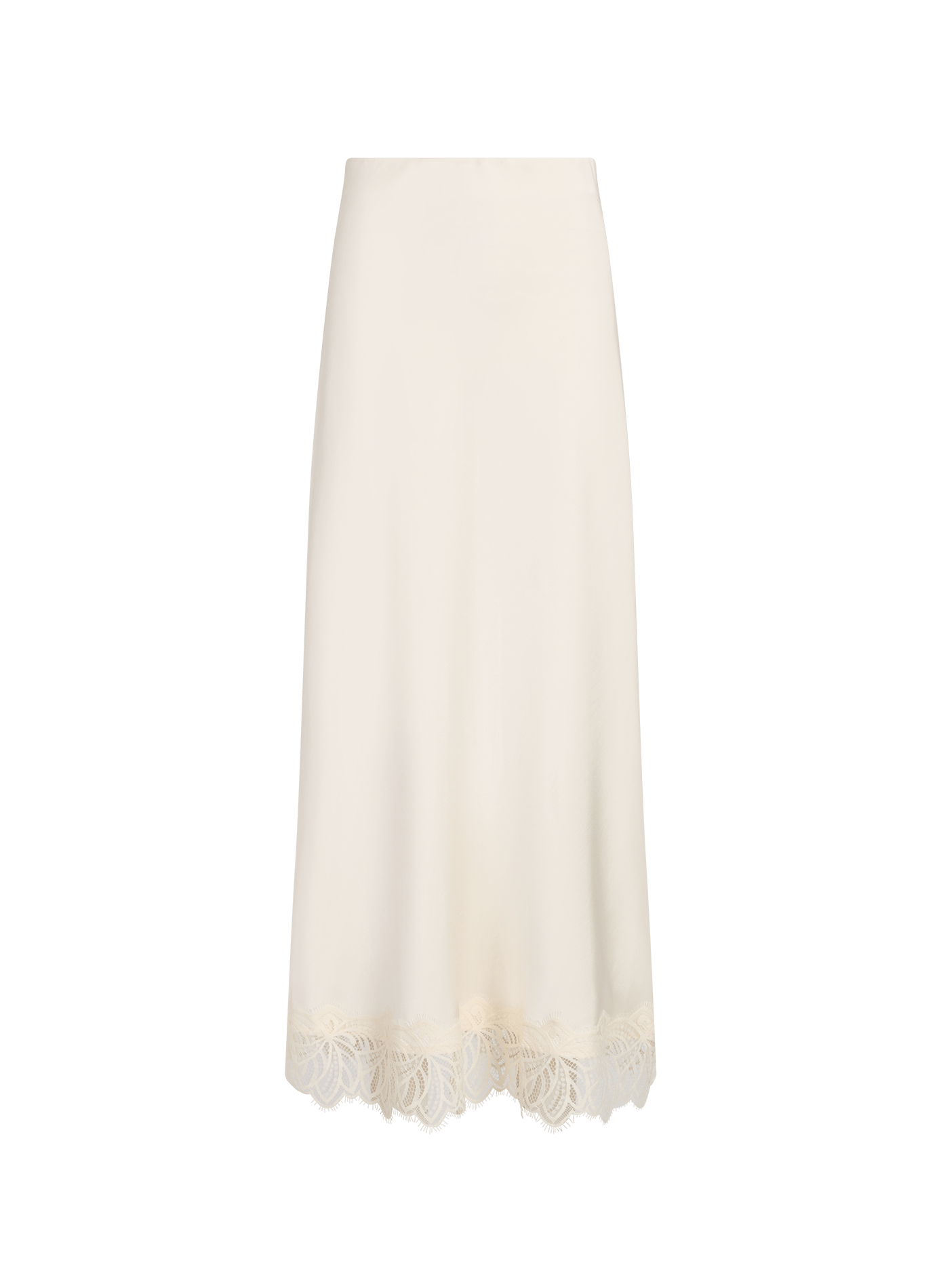 Jupe Viléa longue fluide  VILA Beige