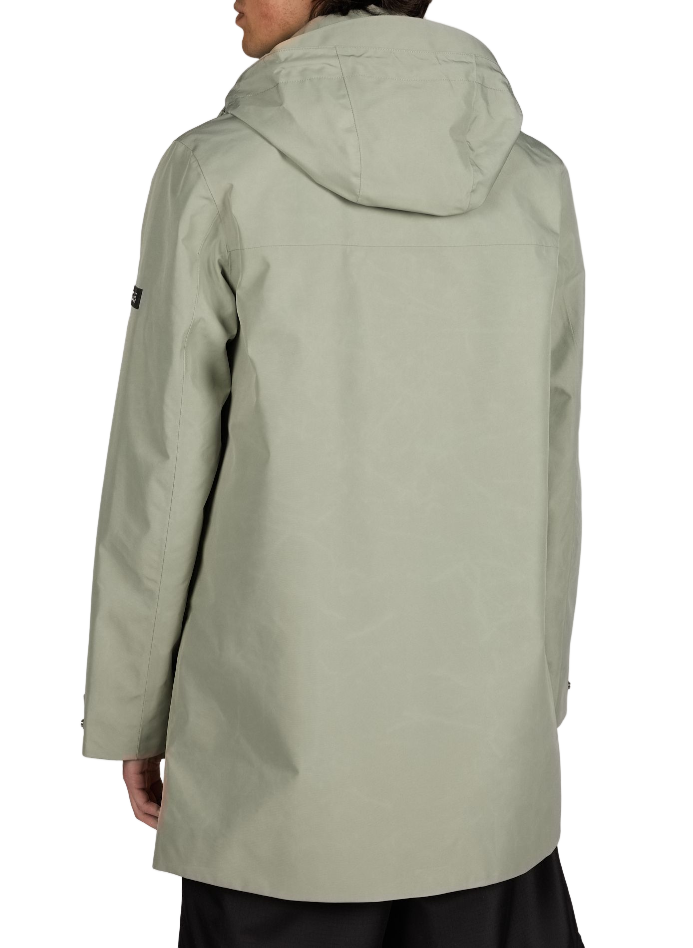 Parka imperméable à capuche AIGLE Vert
