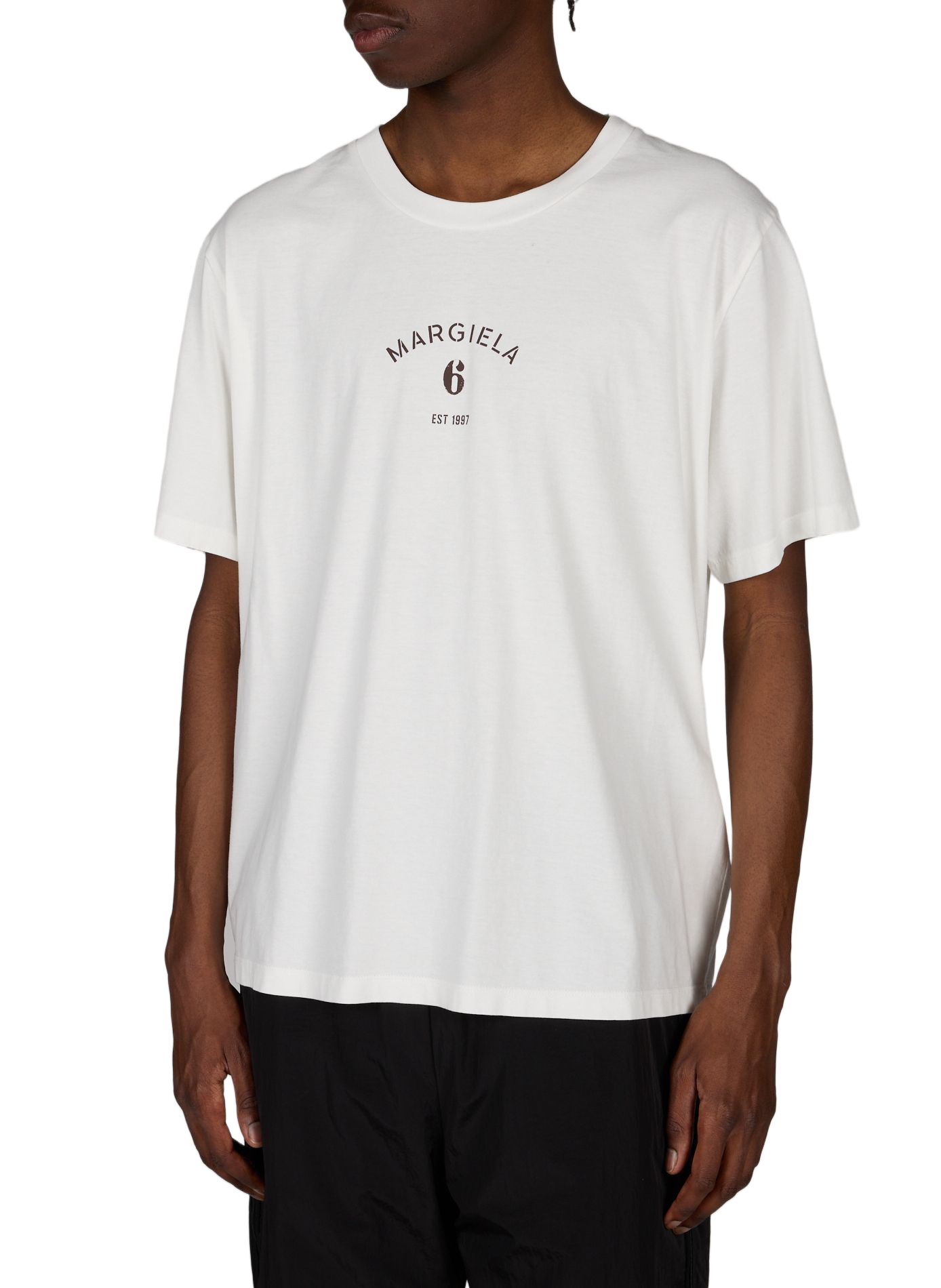 Round neck T-shirt MAISON MARGIELA White
