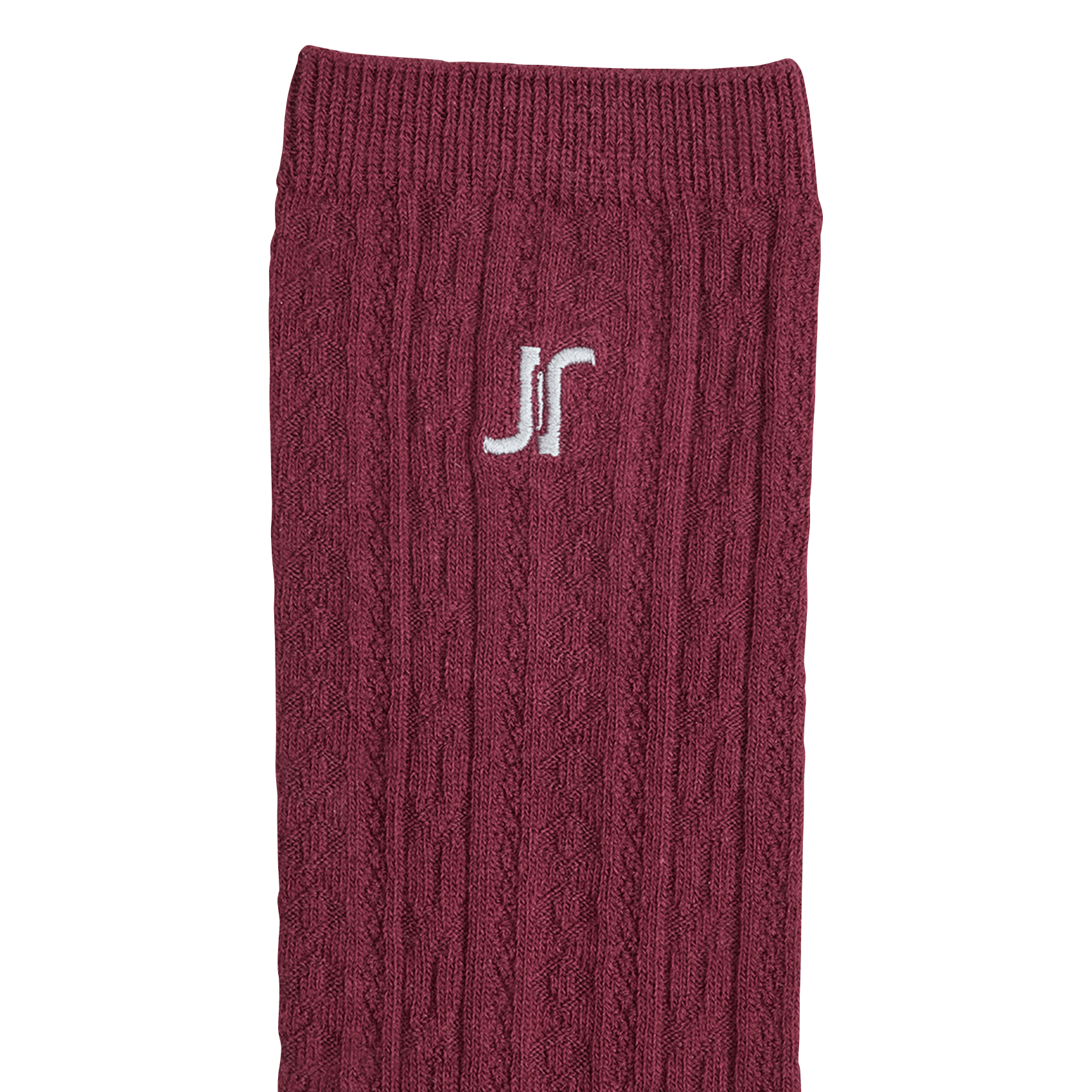 Chaussettes brodées faustine JONAK Rouge