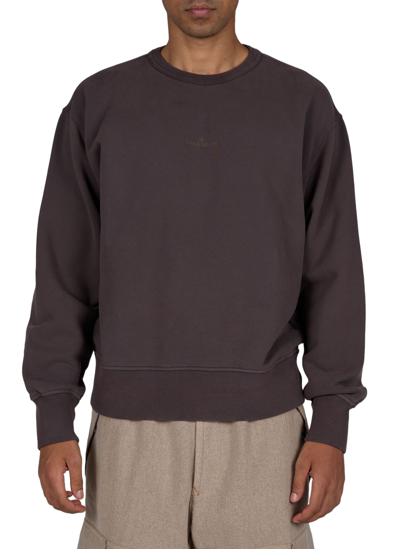 Sweatshirt Caspian aus Baumwolle STONE ISLAND Rot