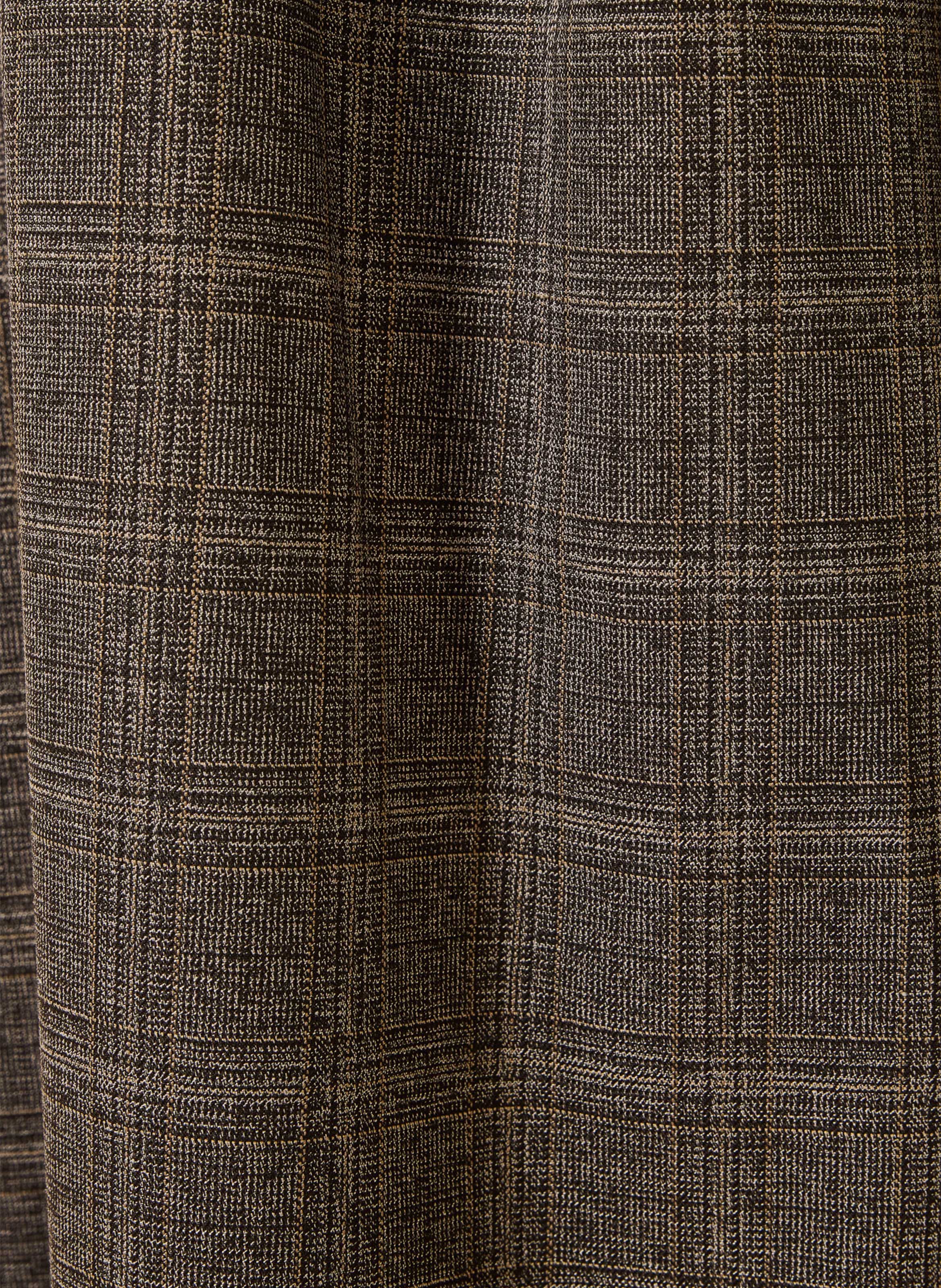 Wijde 7/8-broek met hoge taille LA FEE MARABOUTEE Bruin