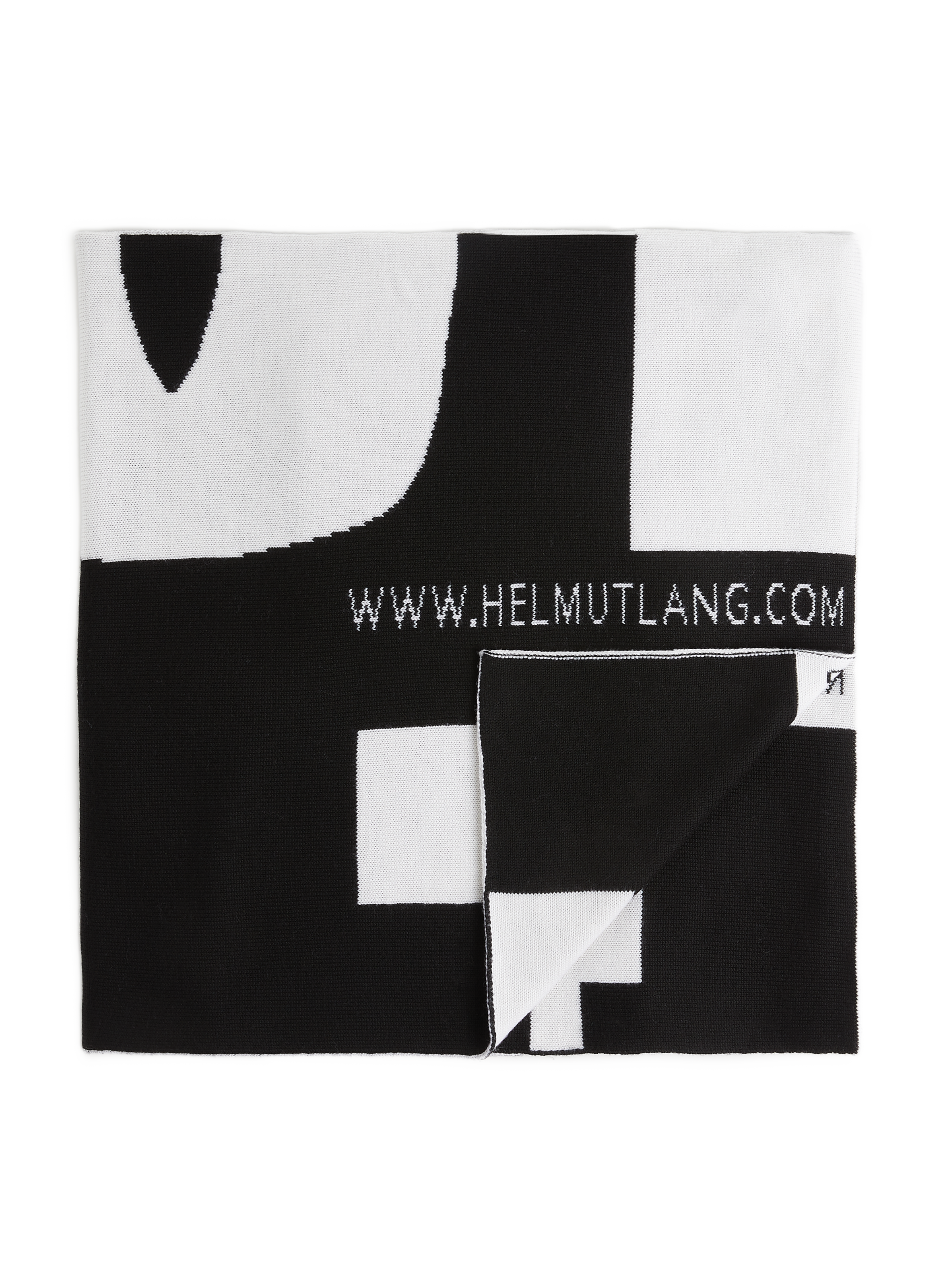 Echarpe à logo en laine