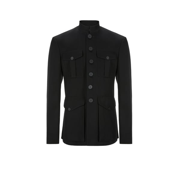 Veste officier en laine