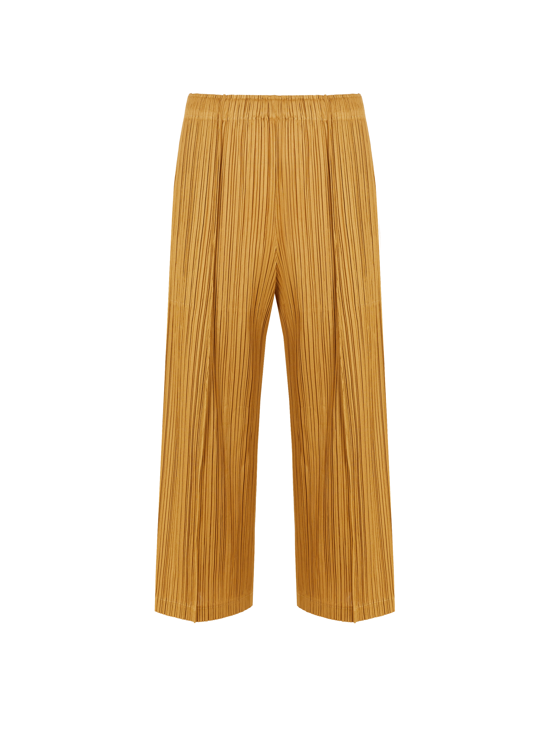 Pantalon cropped plissé