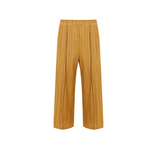 Pantalon cropped plissé