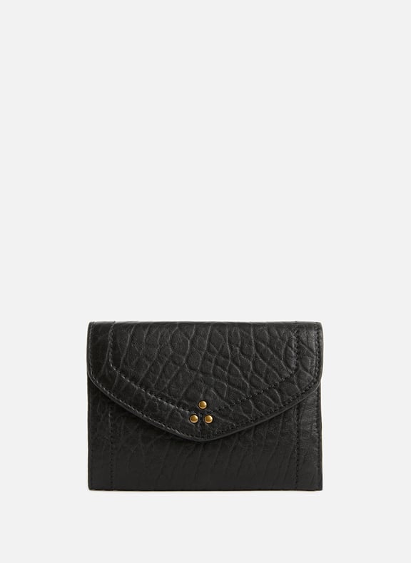 Helmut leather wallet Black by JÉRÔME DREYFUSS JÉRÔME DREYFUSS Helmut leather wallet Black