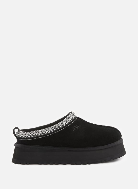 Chaussons Tazz en cuir Noir by UGG UGG Chaussons Tazz en cuir Noir