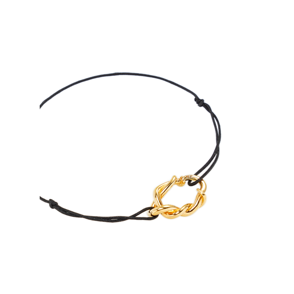 Annelise Michelson Silver And Gold Bracelet In Black