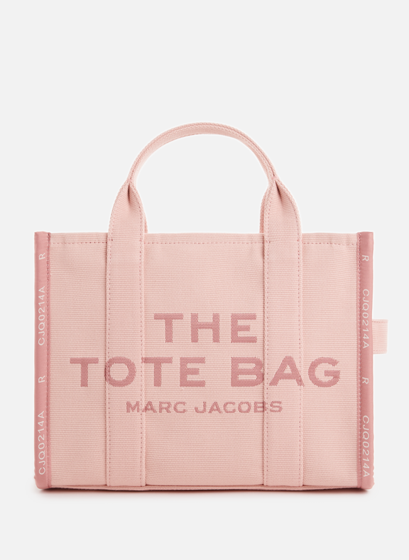 MARC JACOBS Petit sac The Tote Bag en toile Rose