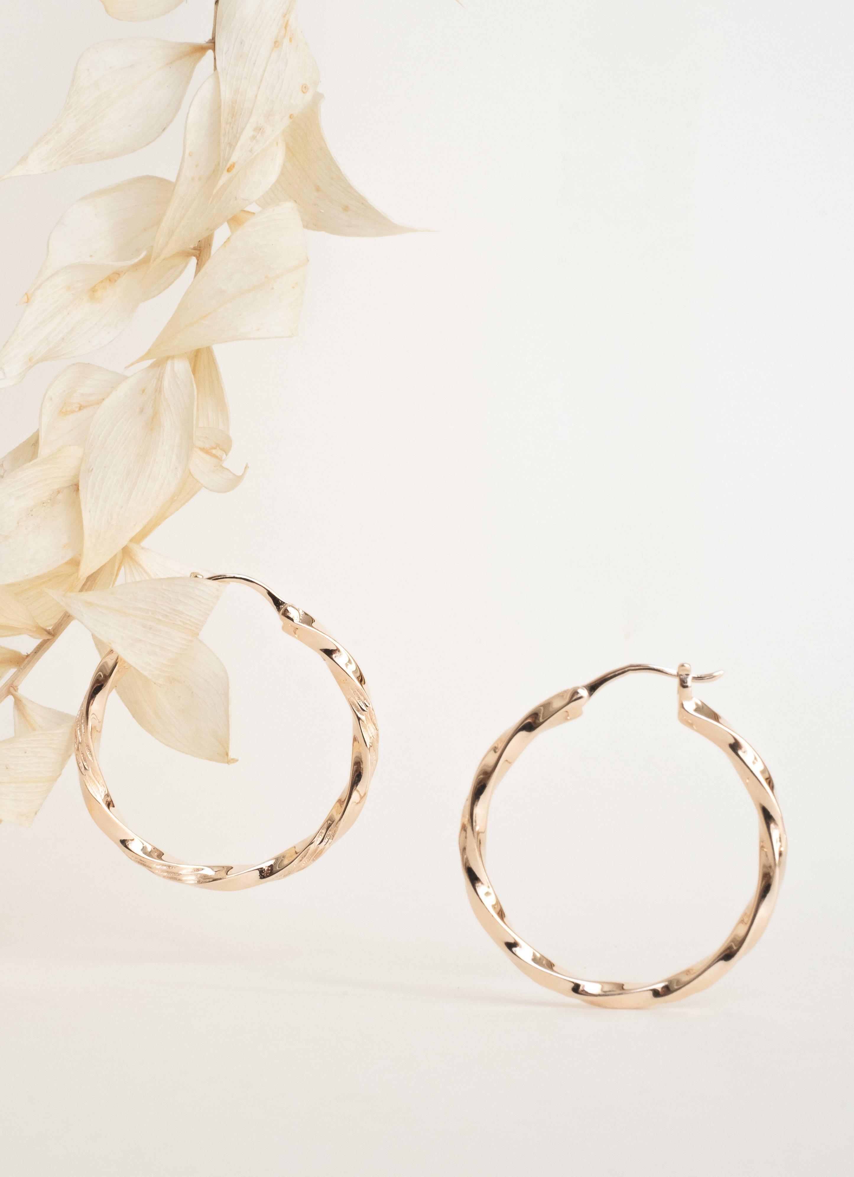 Créoles grandes aria plaqué or ANNA SOTTILOTTA Doré