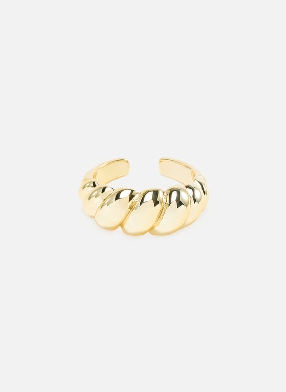 Bague ajustable Doré by AU PRINTEMPS PARIS AU PRINTEMPS PARIS Bague ajustable Doré
