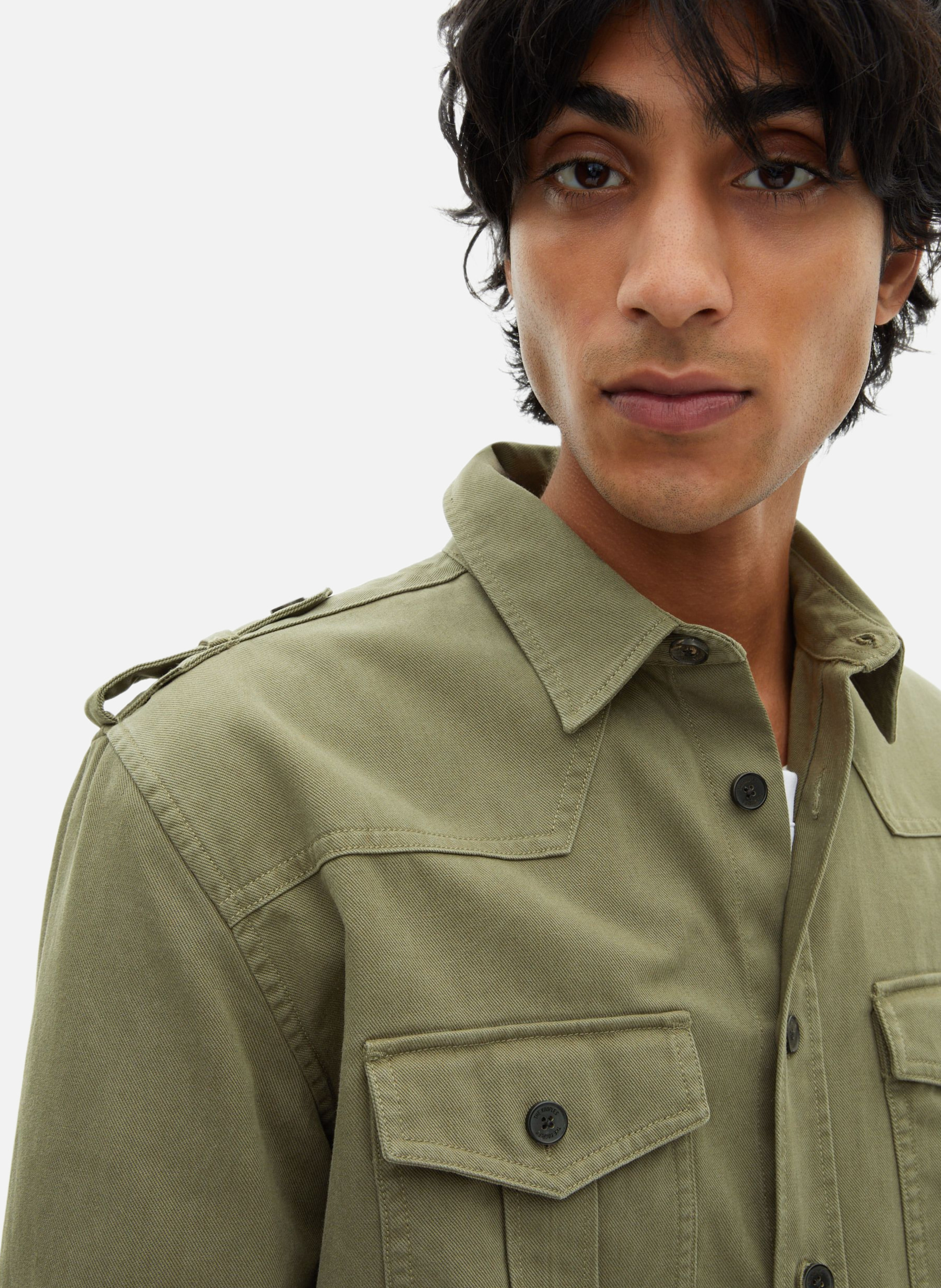 Surchemise style officier THE KOOPLES Vert