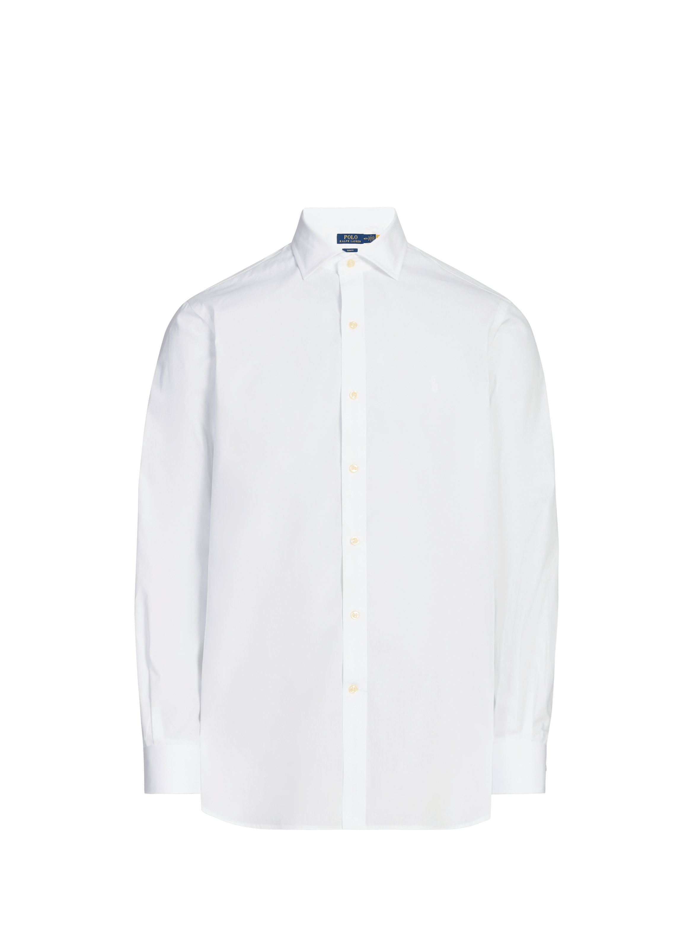 Slim Fit Baumwollhemd POLO RALPH LAUREN Weiss
