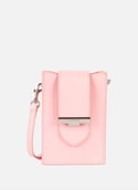 Pochette smartphone - paris ily  Rose fumé