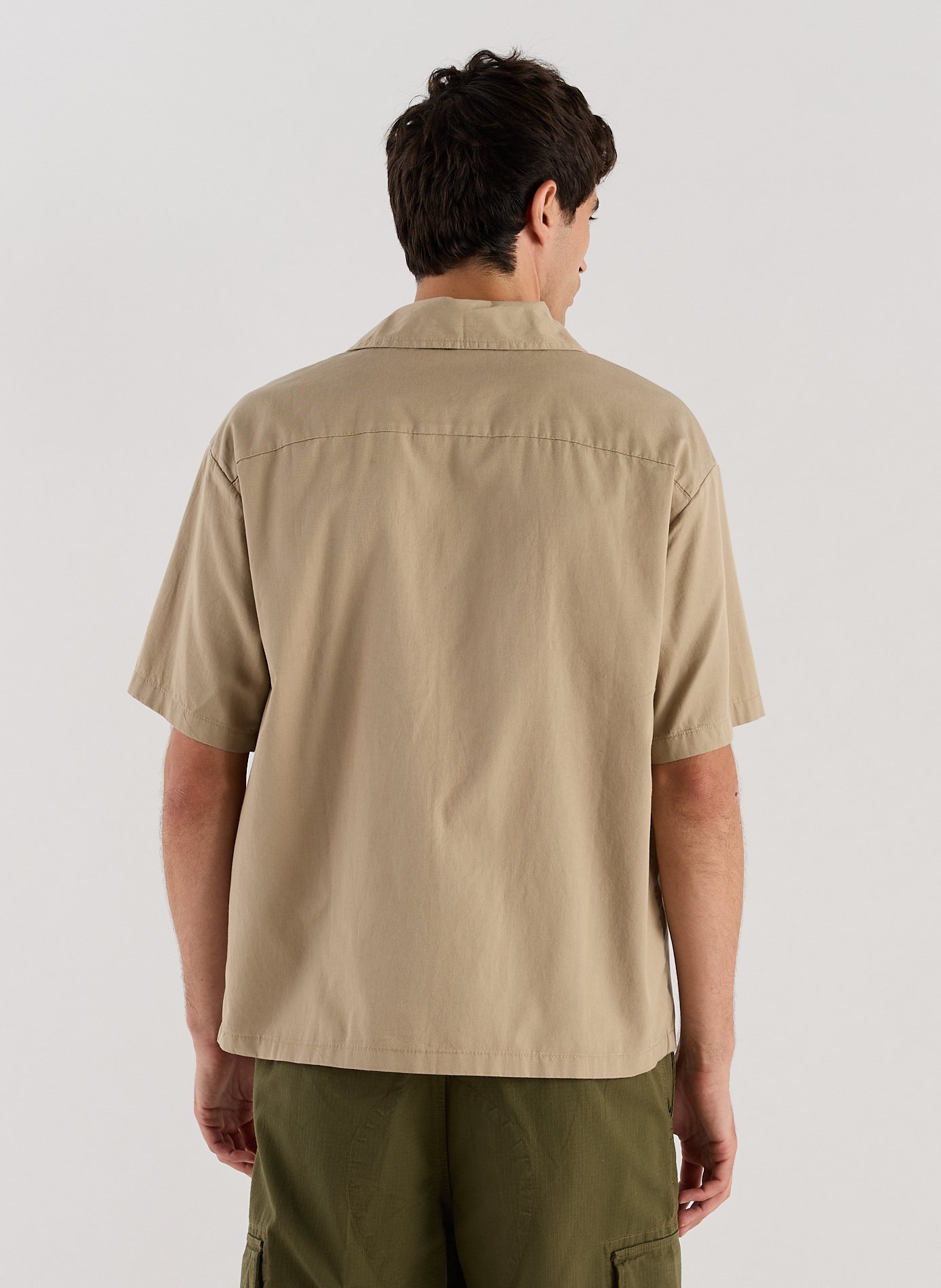 Cotton blend shirt DICKIES Beige