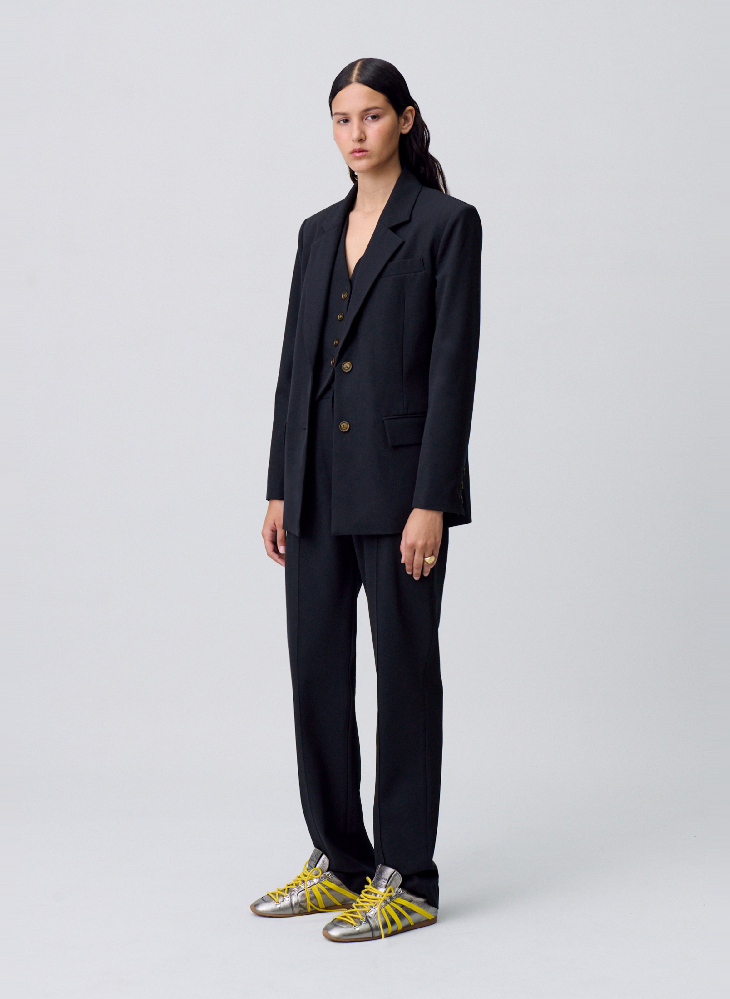 Veste de tailleur CLAUDIE PIERLOT Bleu