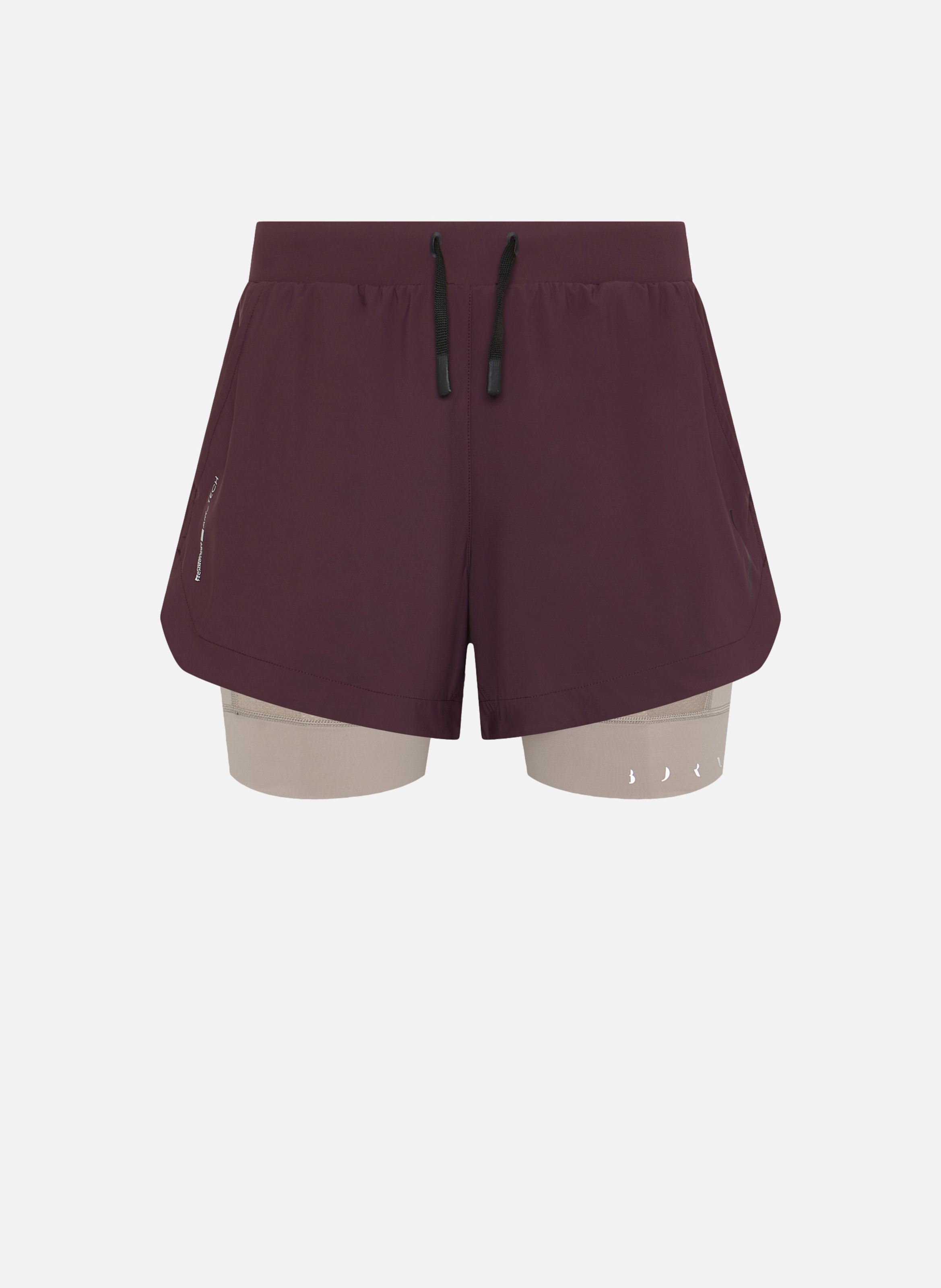 BORN LIVING YOGA Short de sport homme training mashu Rouge