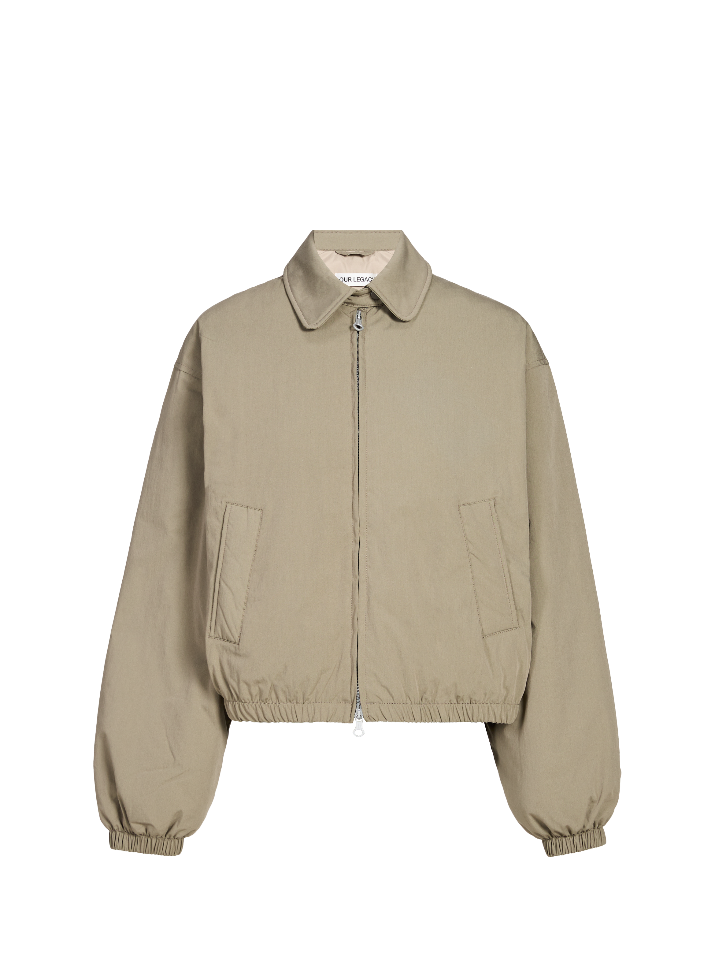 OUR LEGACY Veste ample col classique Kaki