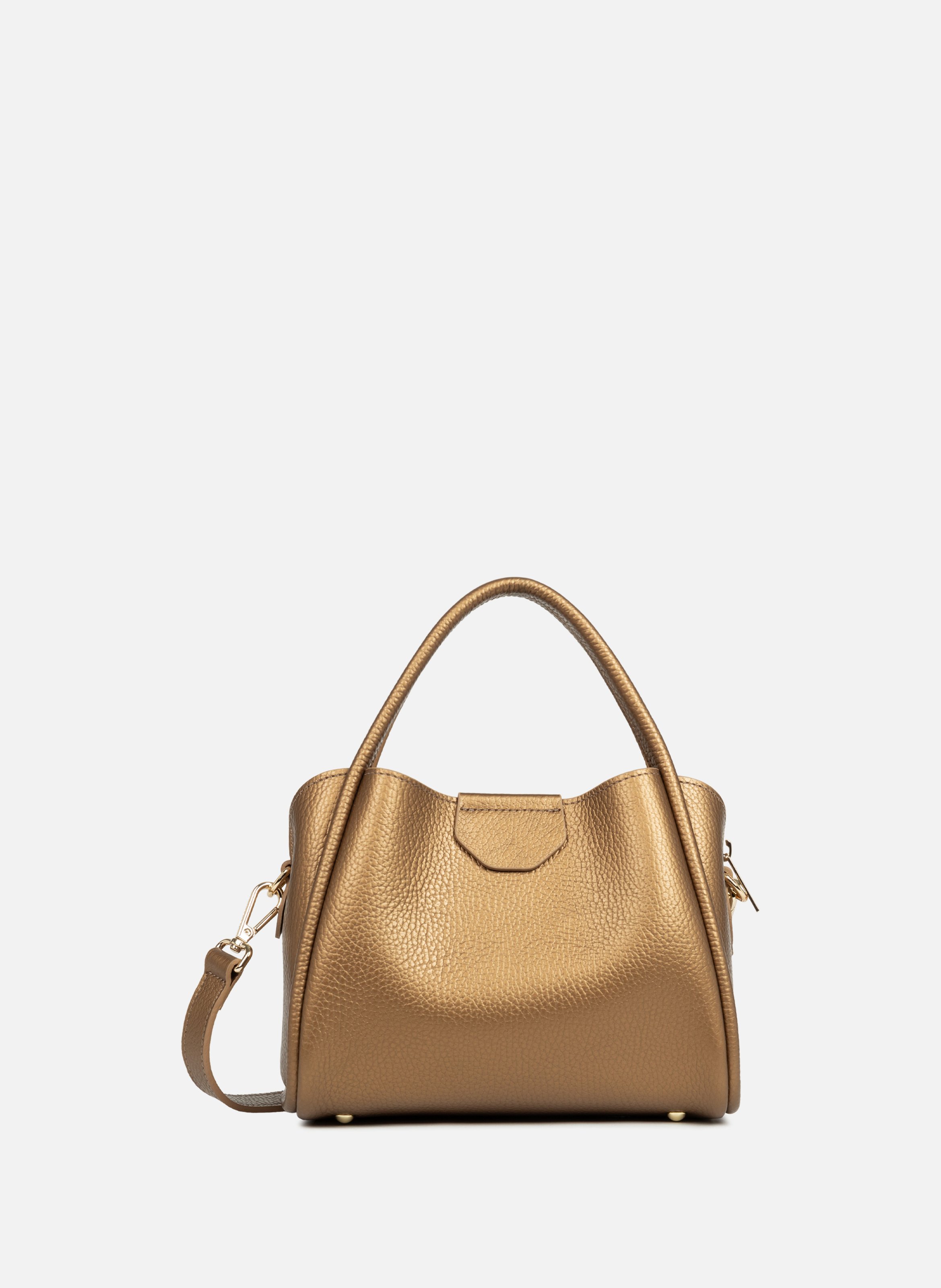 Small handbag - Ida Double LANCASTER Golden