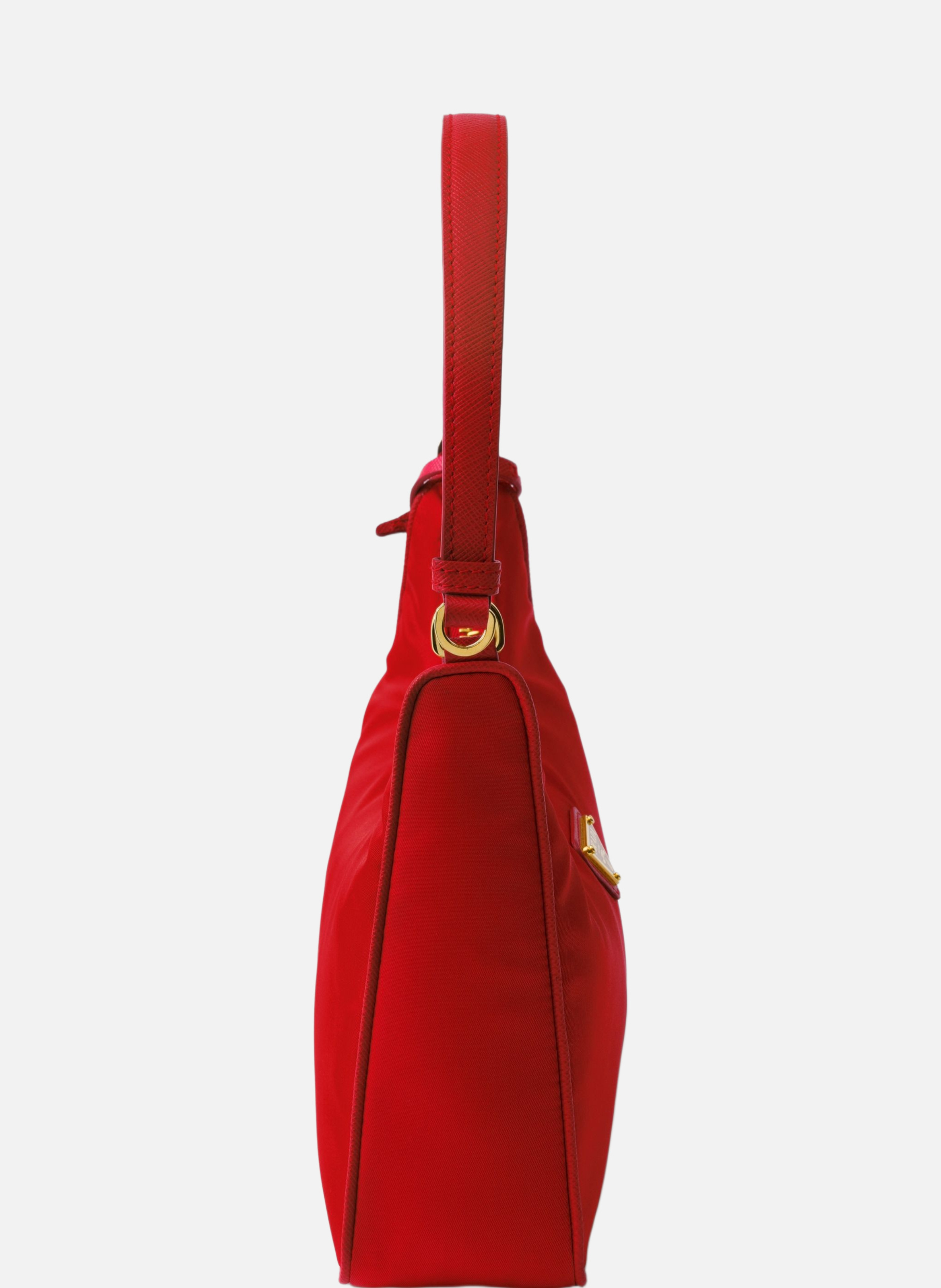 Mini sac prada re-edition 2005 en re-nylon PRADA Rouge