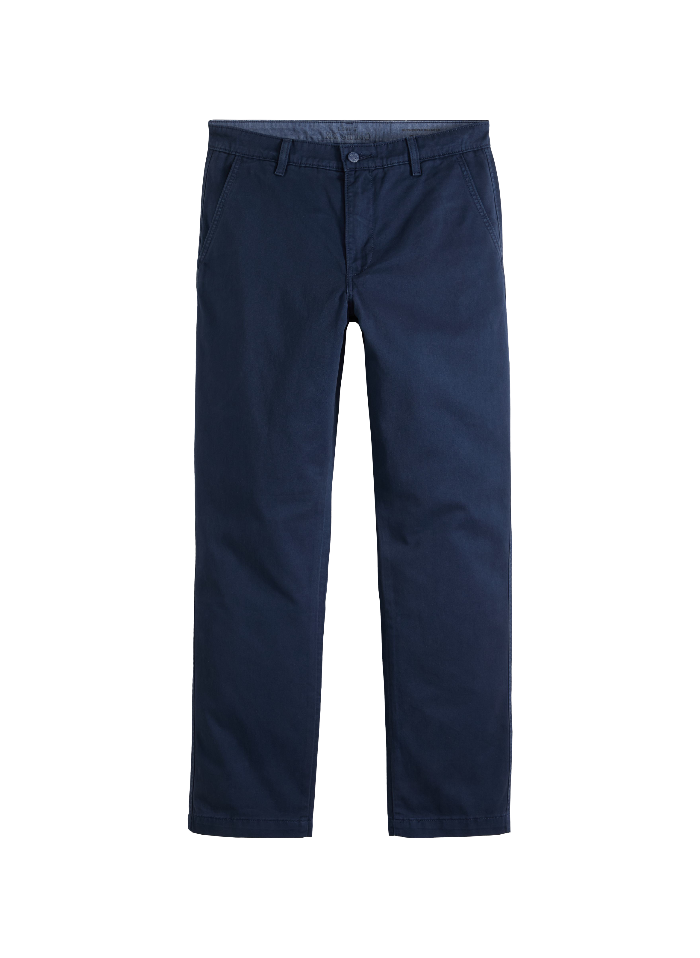 Cotton and linen chino trousers LEVI'S Blue
