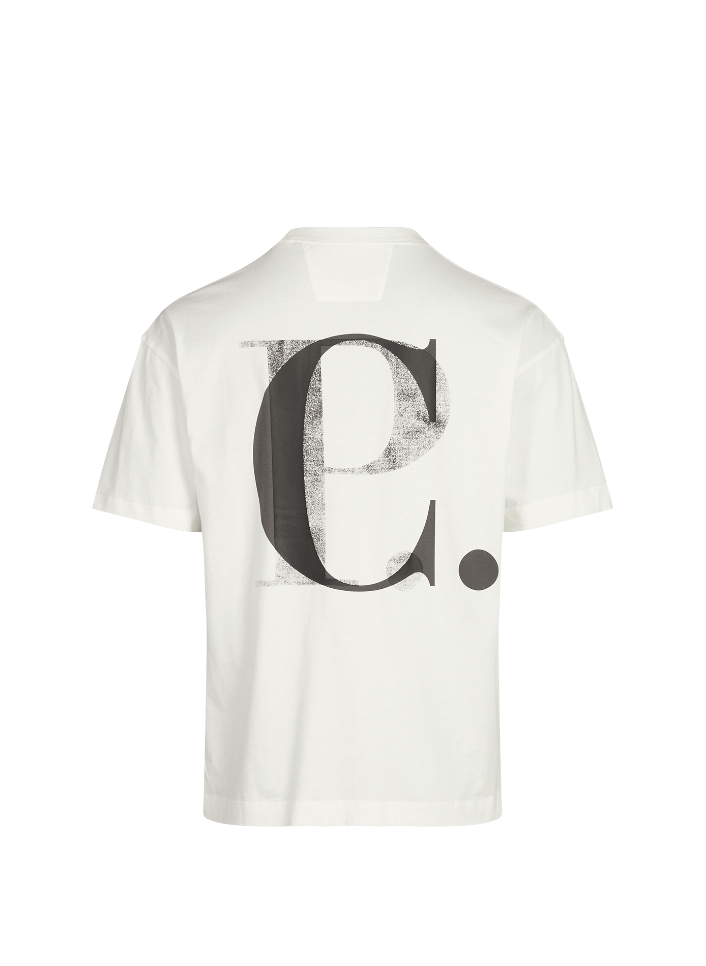 Cotton Logo T-shirt CP COMPANY White