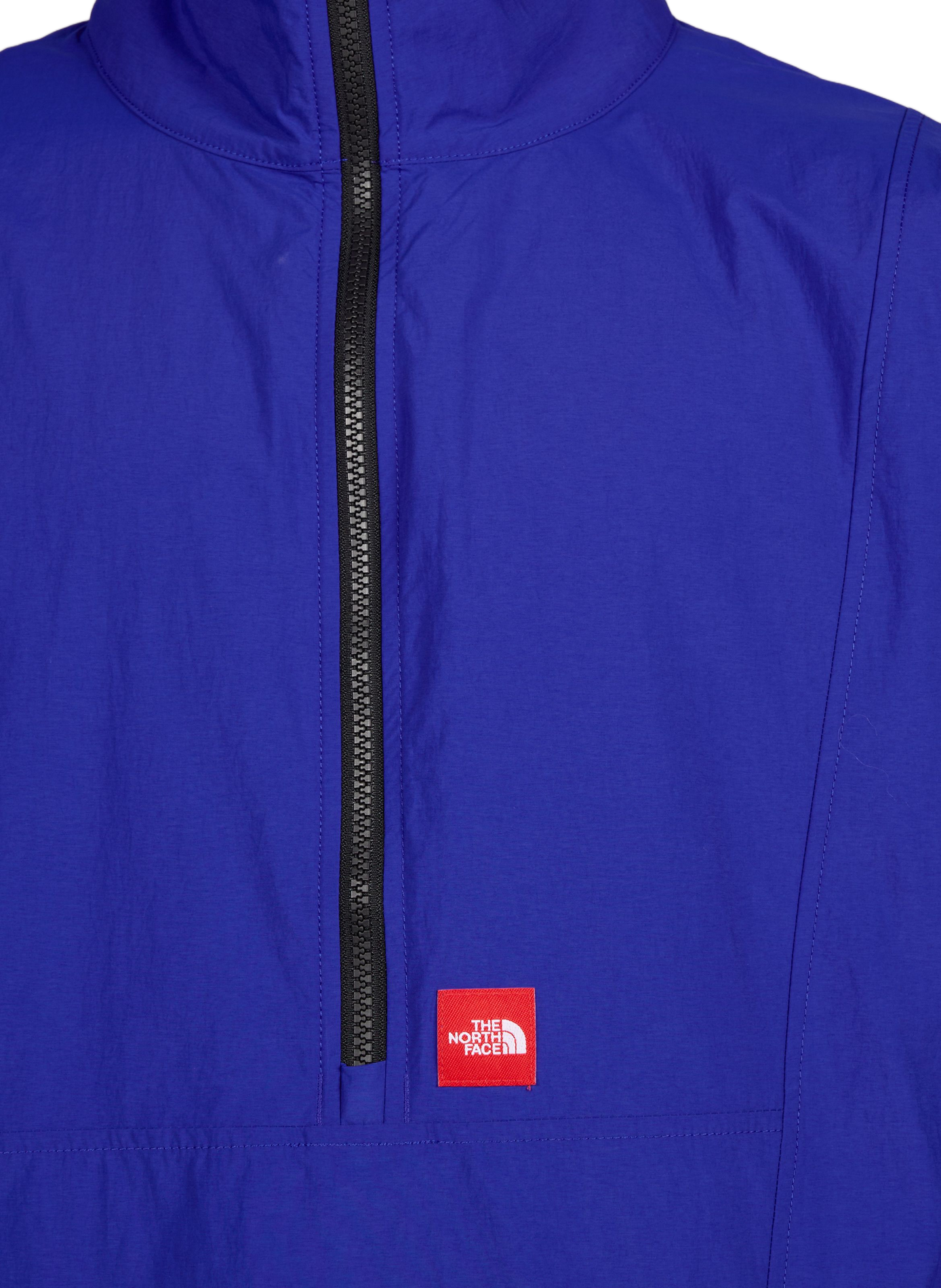 Oversized jacket with high zippered collar THE NORTH FACE Blue