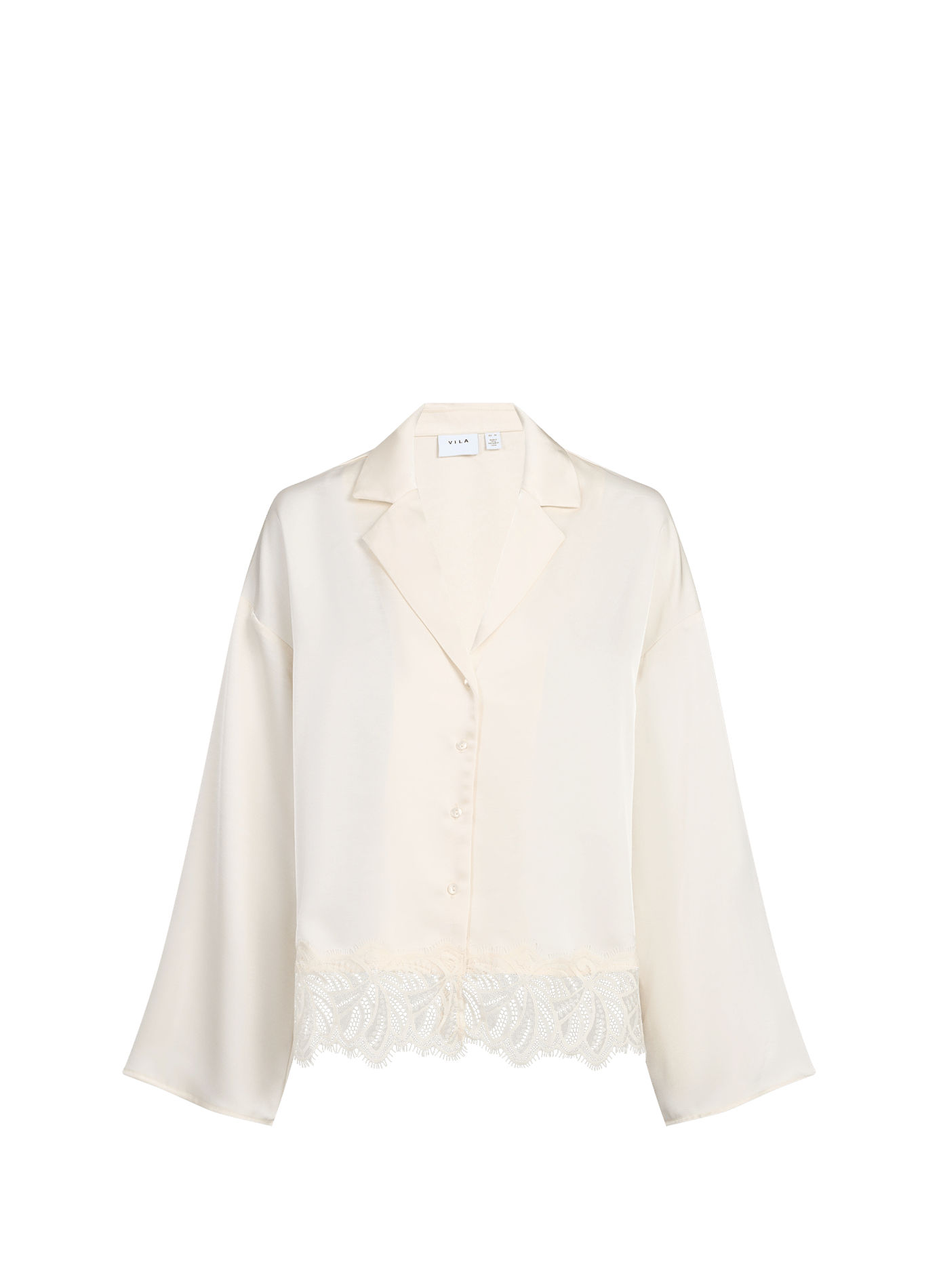 Chemise Viléa fluide VILA Beige