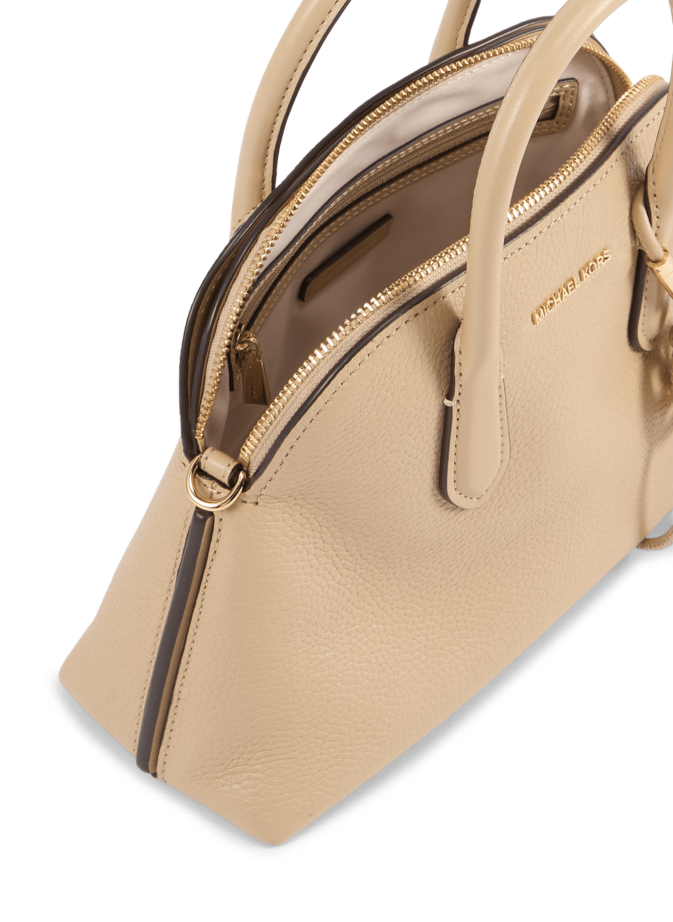 Freddie leather handbag | Beige MICHAEL KORS Women