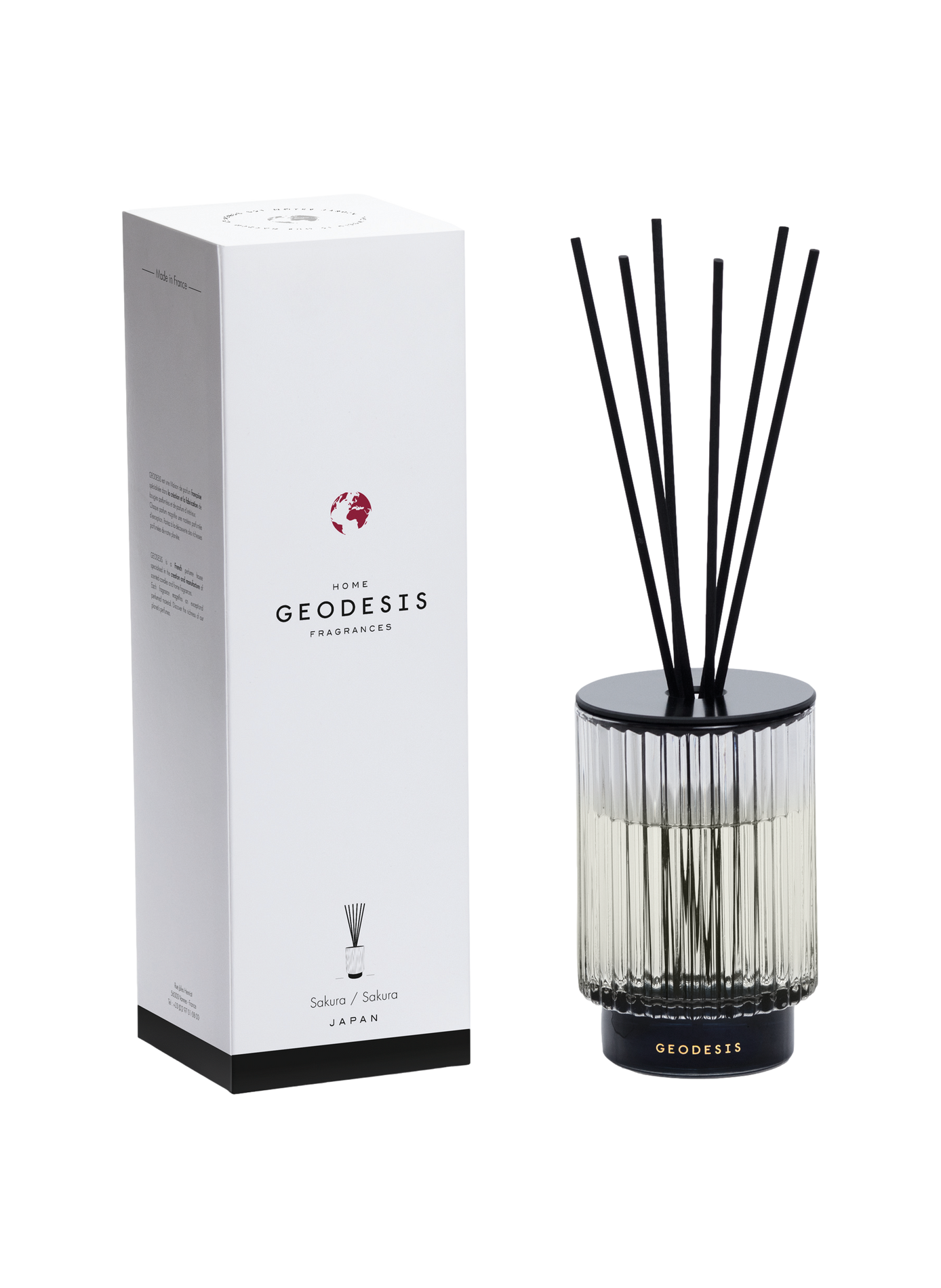 Diffuseur d'ambiance Prestige 300ml Sakura GEODESIS Transparent