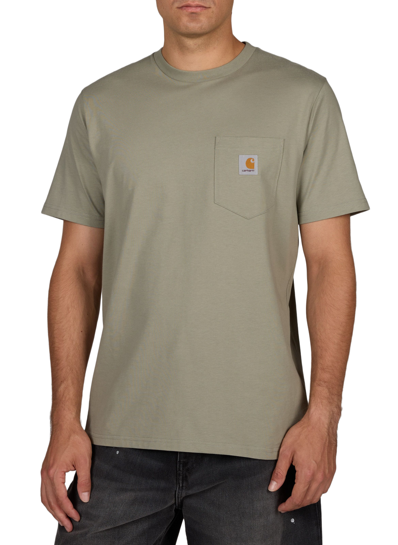 T-shirt Pocket en coton CARHARTT WIP Vert